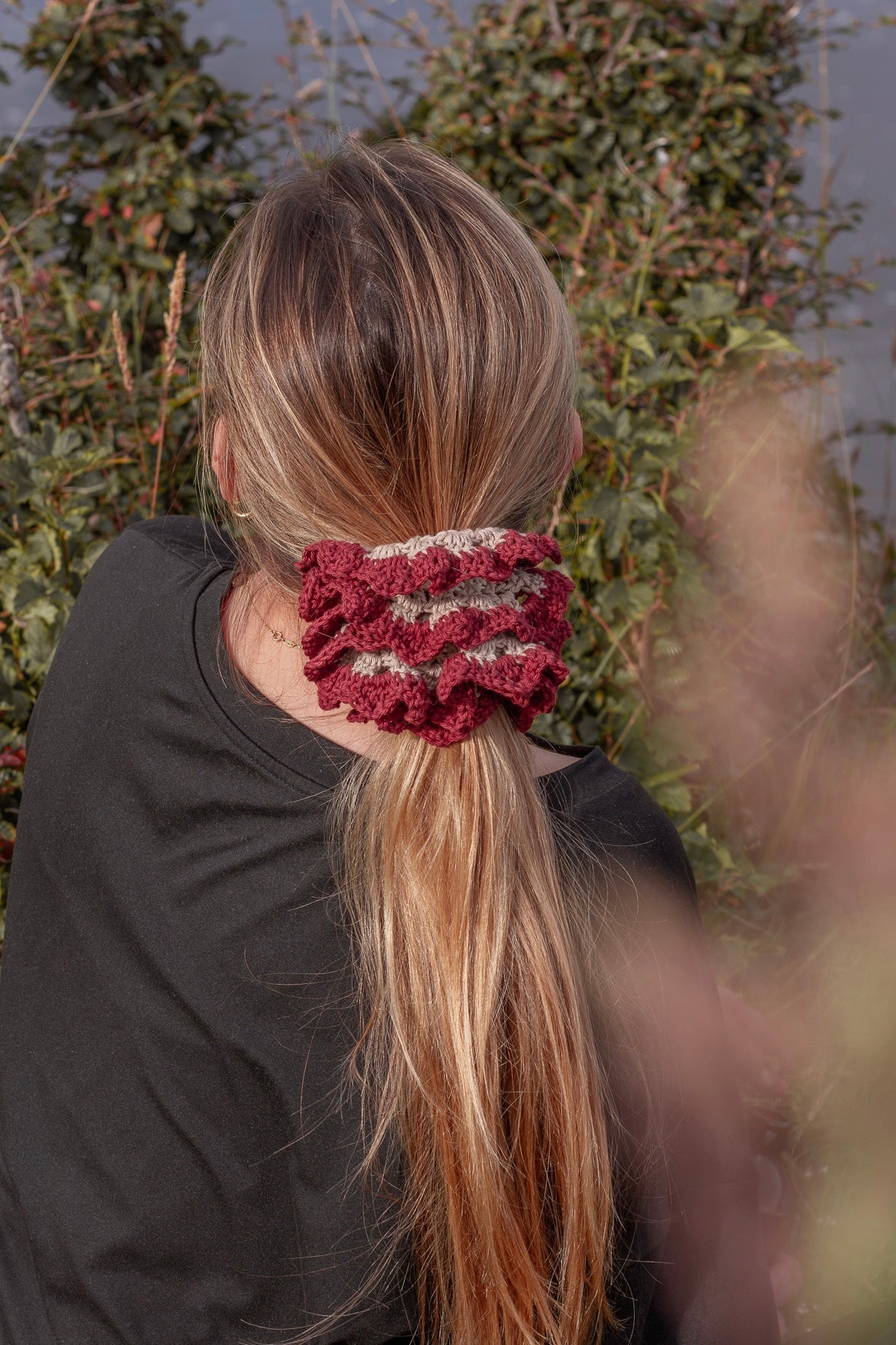 Scrunchie Tejido Roma 100% Algodón