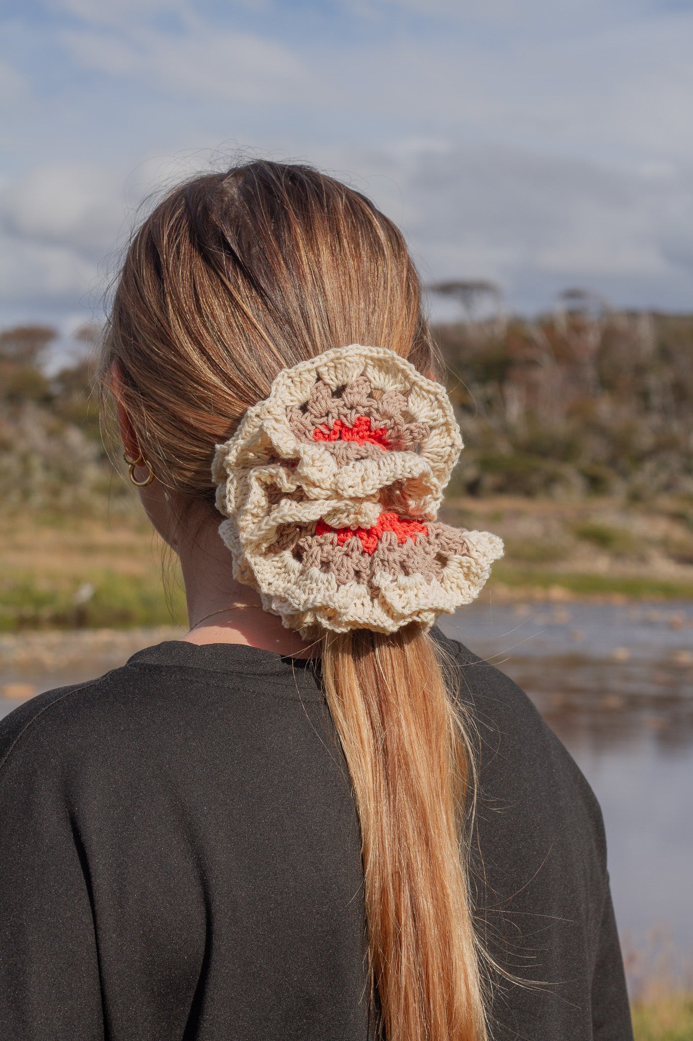 Scrunchie Tejido Berna 100% Algodón