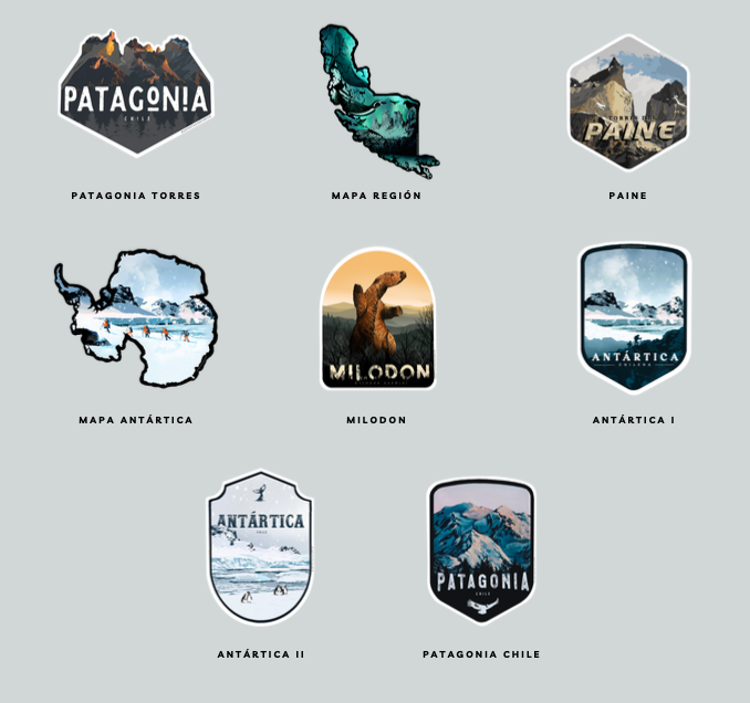 Stickers Patagonia