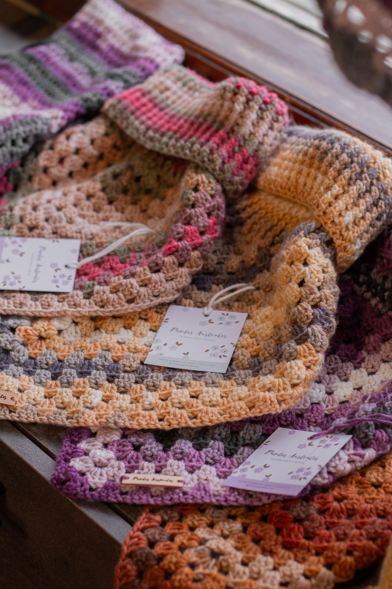 Cuellos Colores • Tejidos