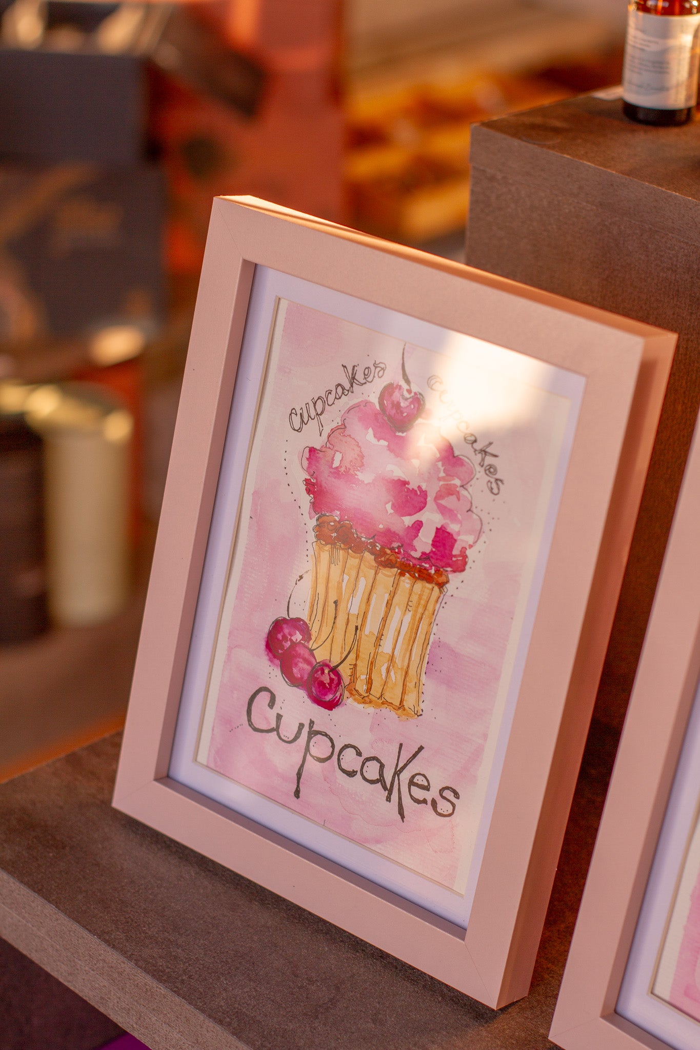 Acuarelas Enmarcadas