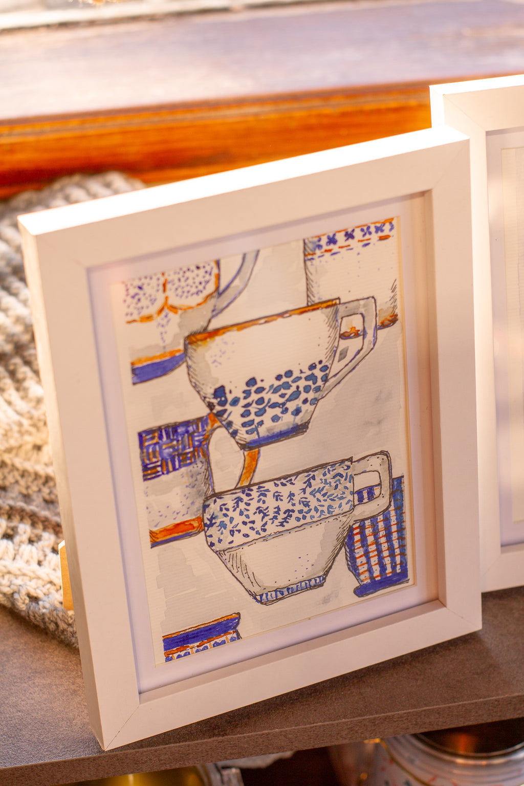 Acuarelas Enmarcadas