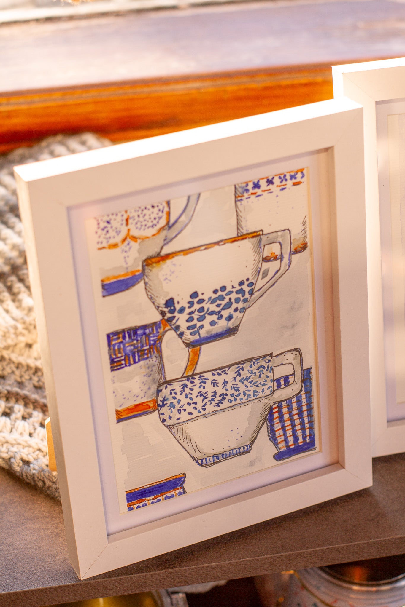 Acuarelas Enmarcadas