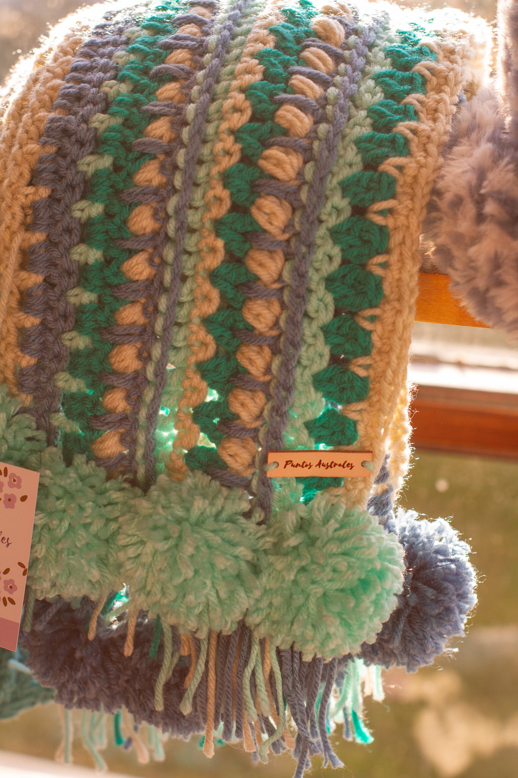 Bufanda Océano • Tejida