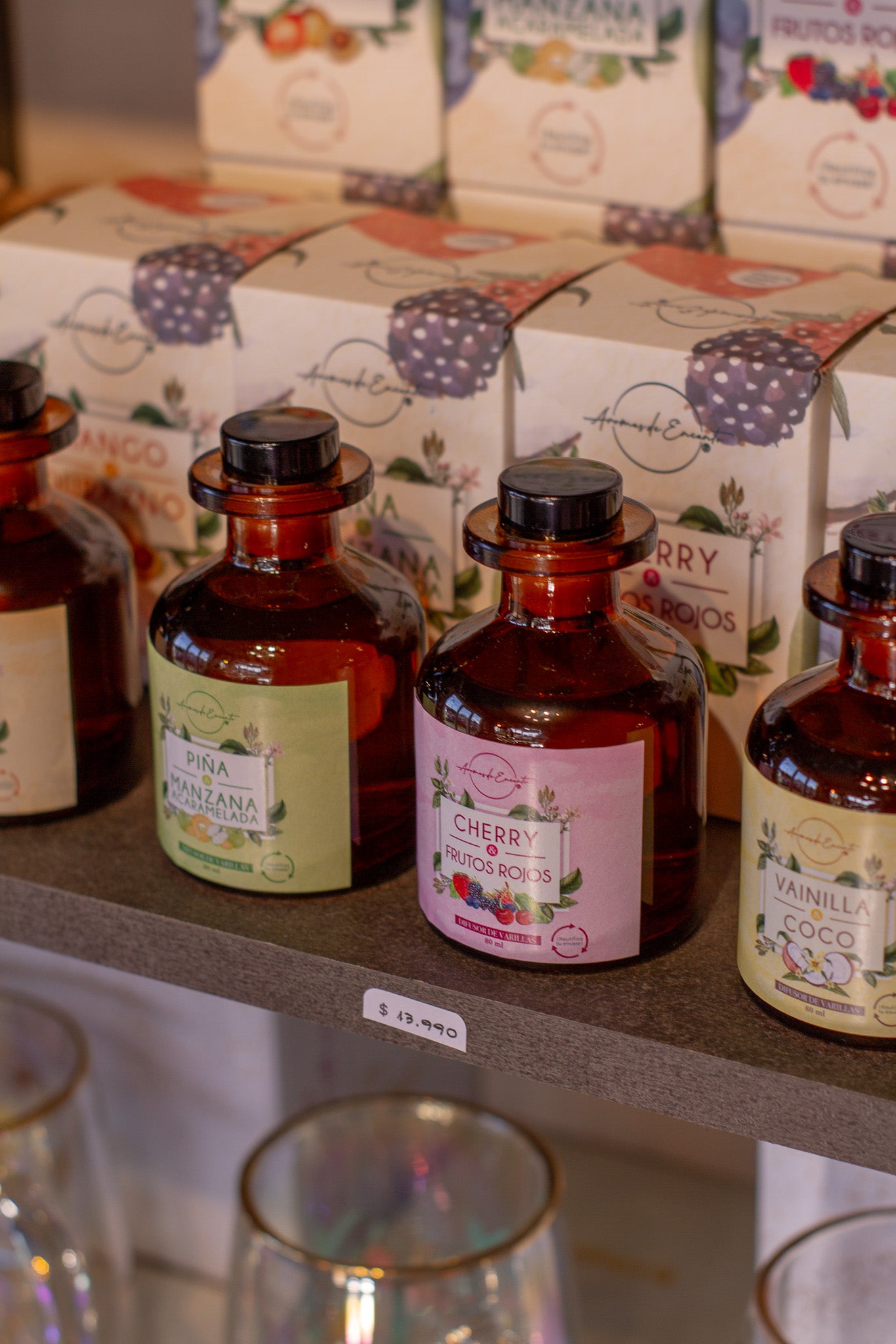 Difusor de Varillas Colección Frutal 80 ml