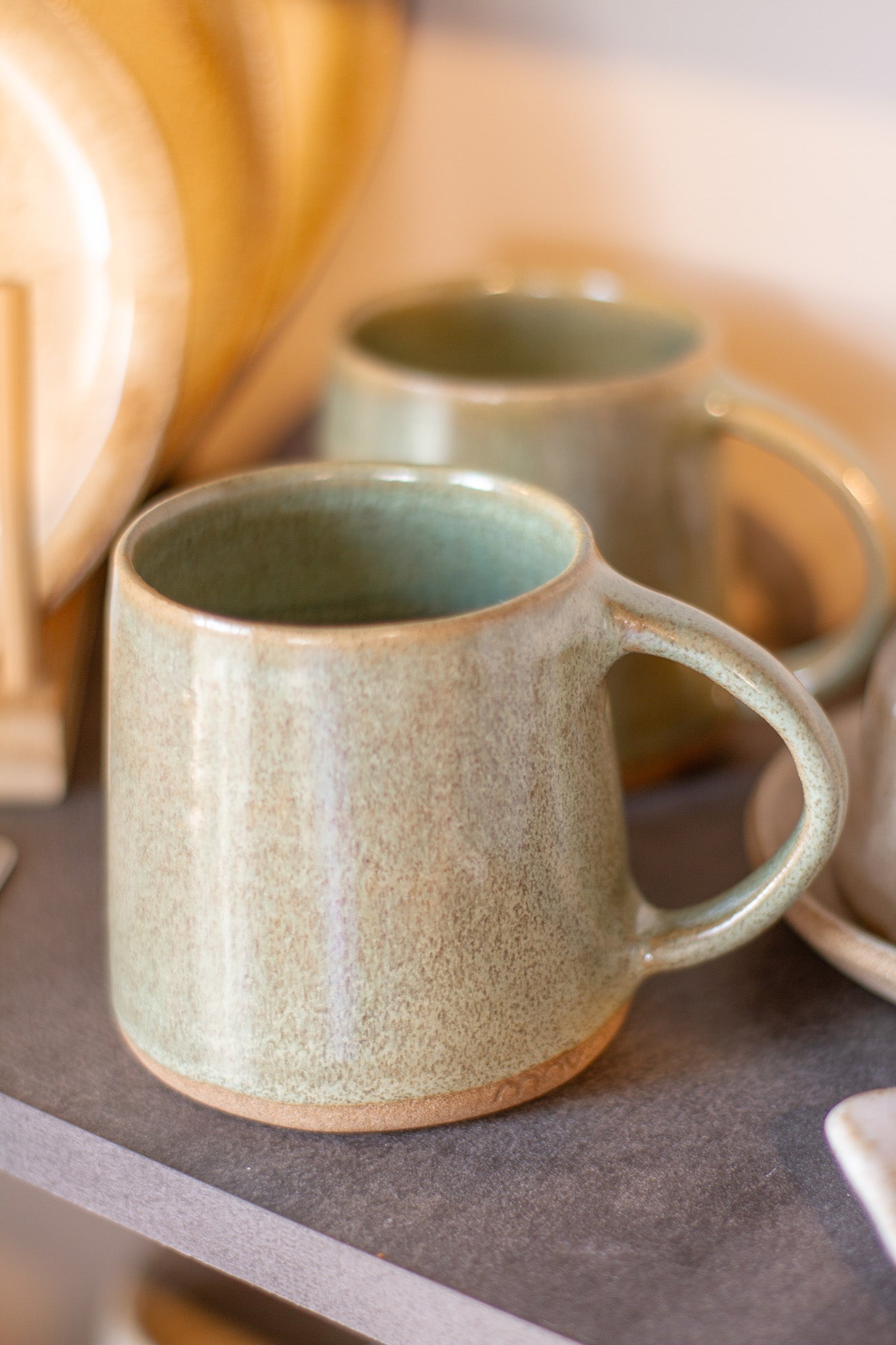 Taza de Cerámica Verde