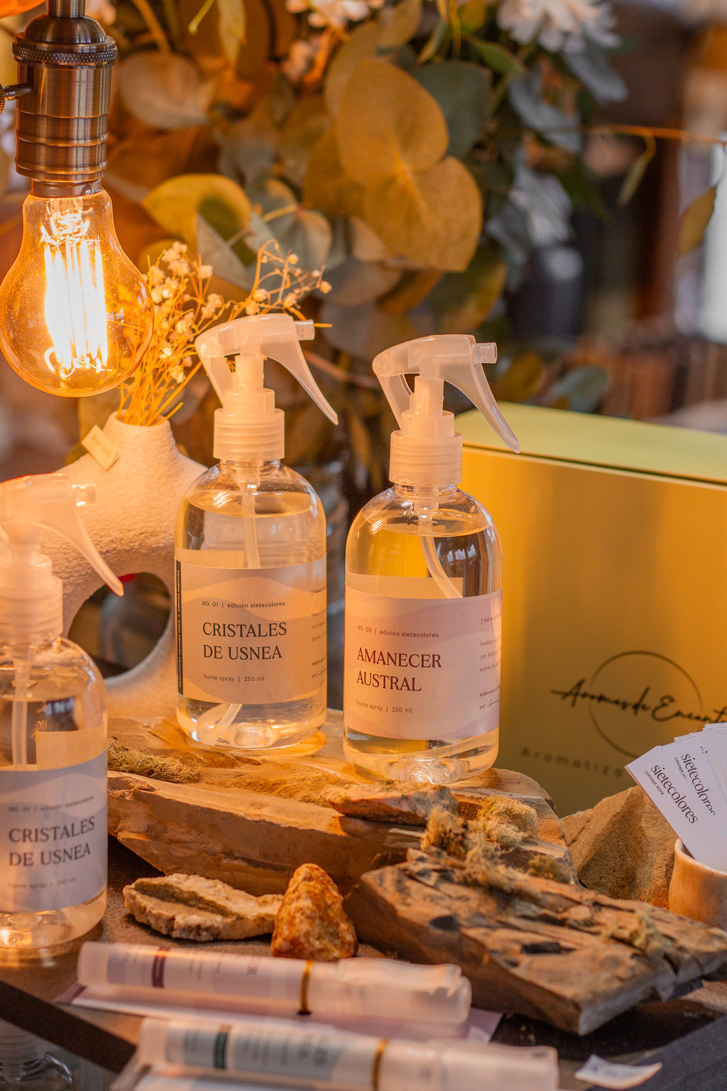 Cristales de Usnea - Home Spray 250 ml - SieteColores + Aromas de Encanto