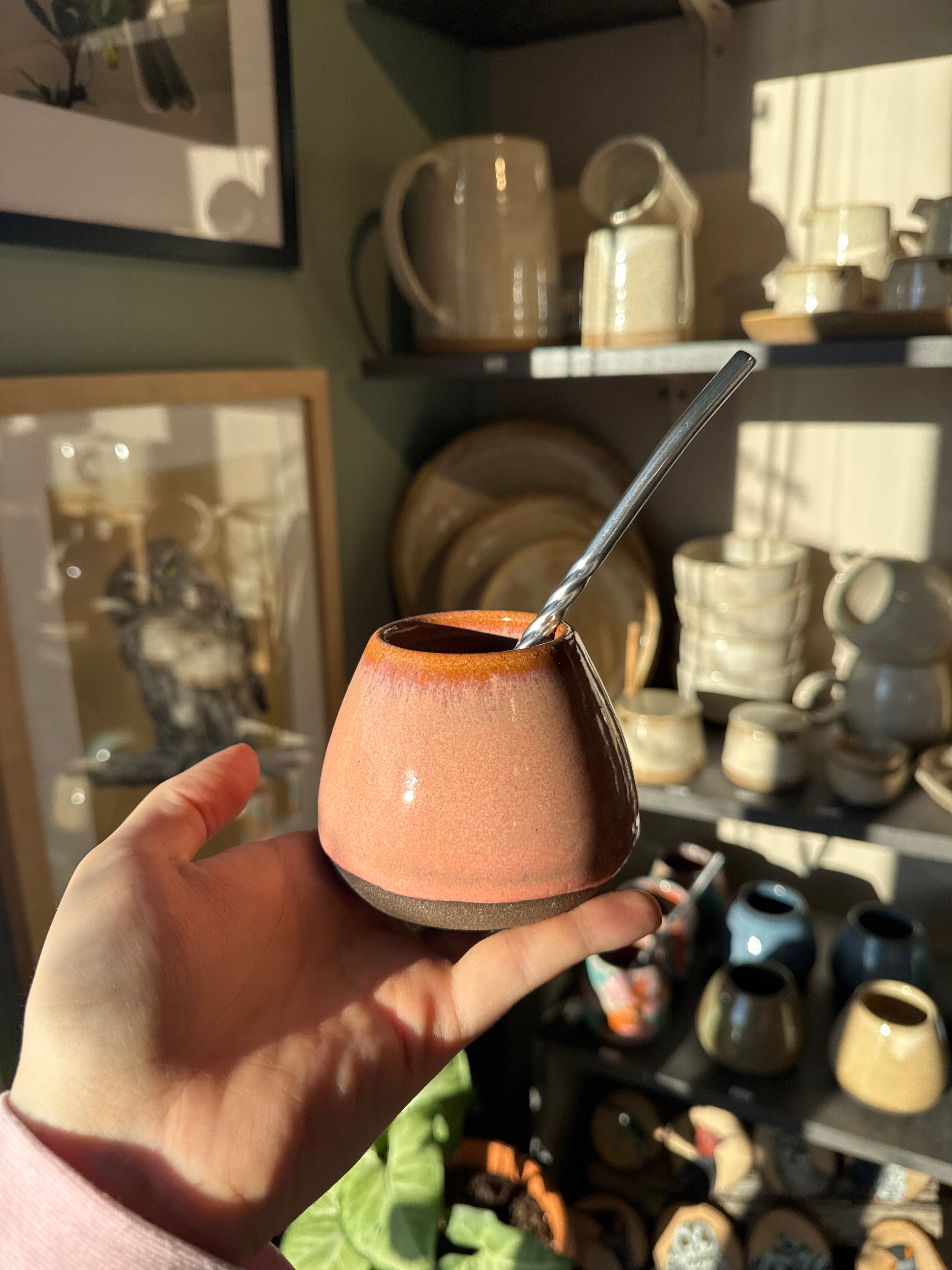 Mates de Cerámica de Colores