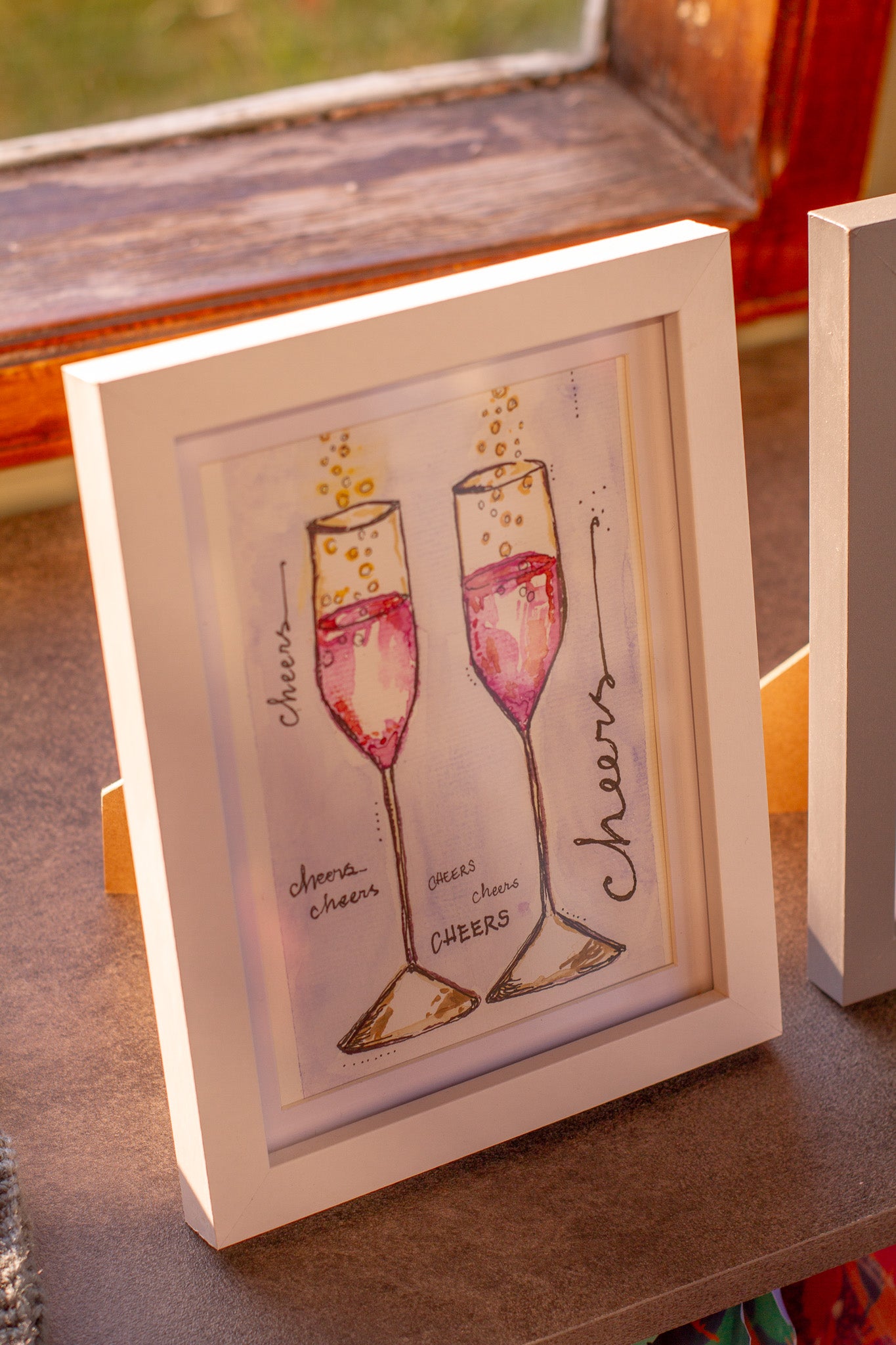 Acuarelas Enmarcadas