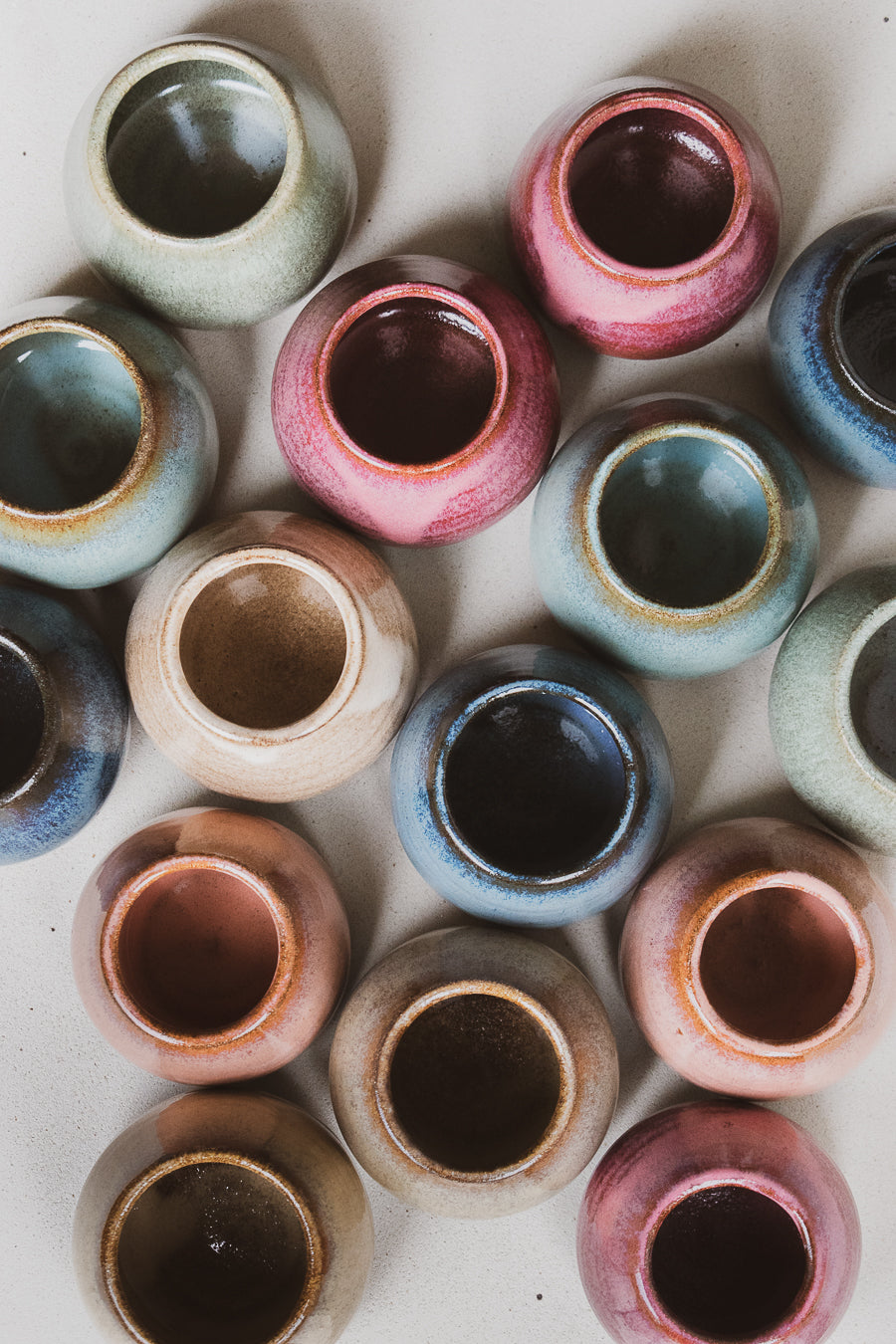 Mates de Cerámica de Colores