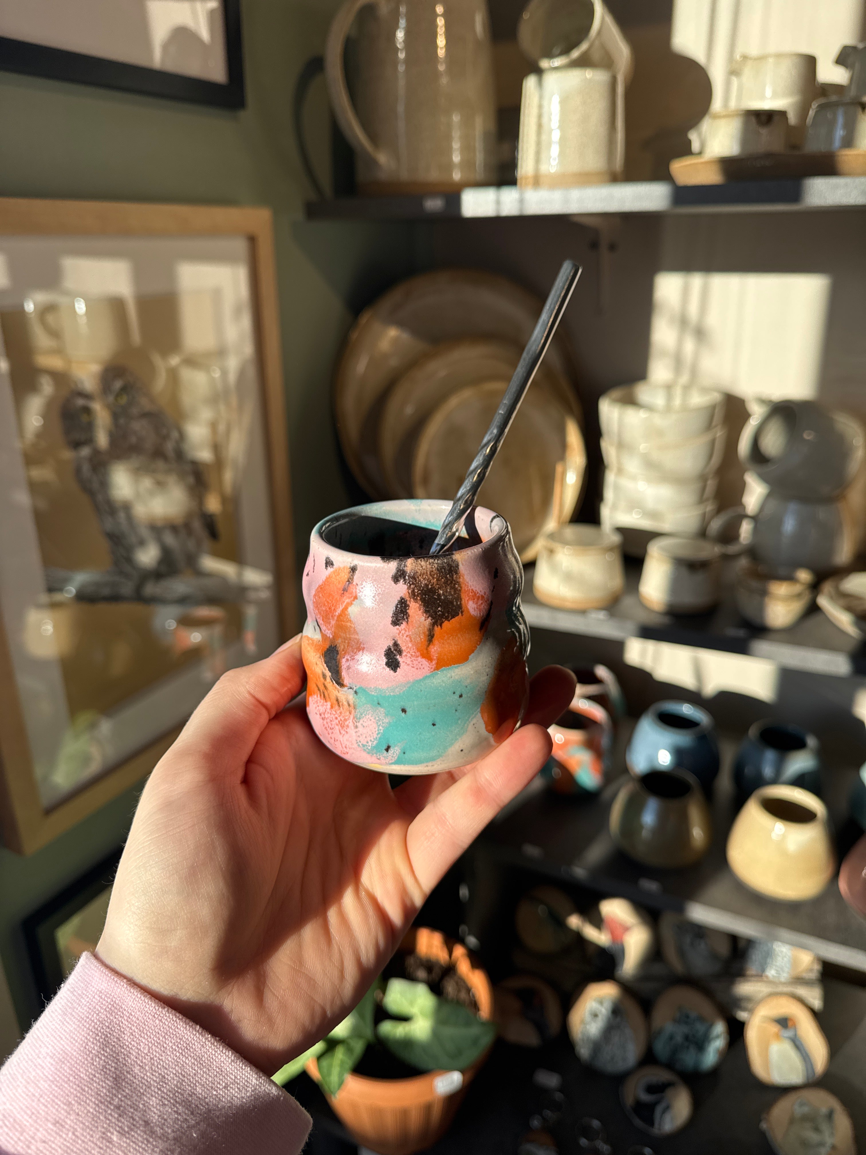 Mate de Cerámica Colección Antártica