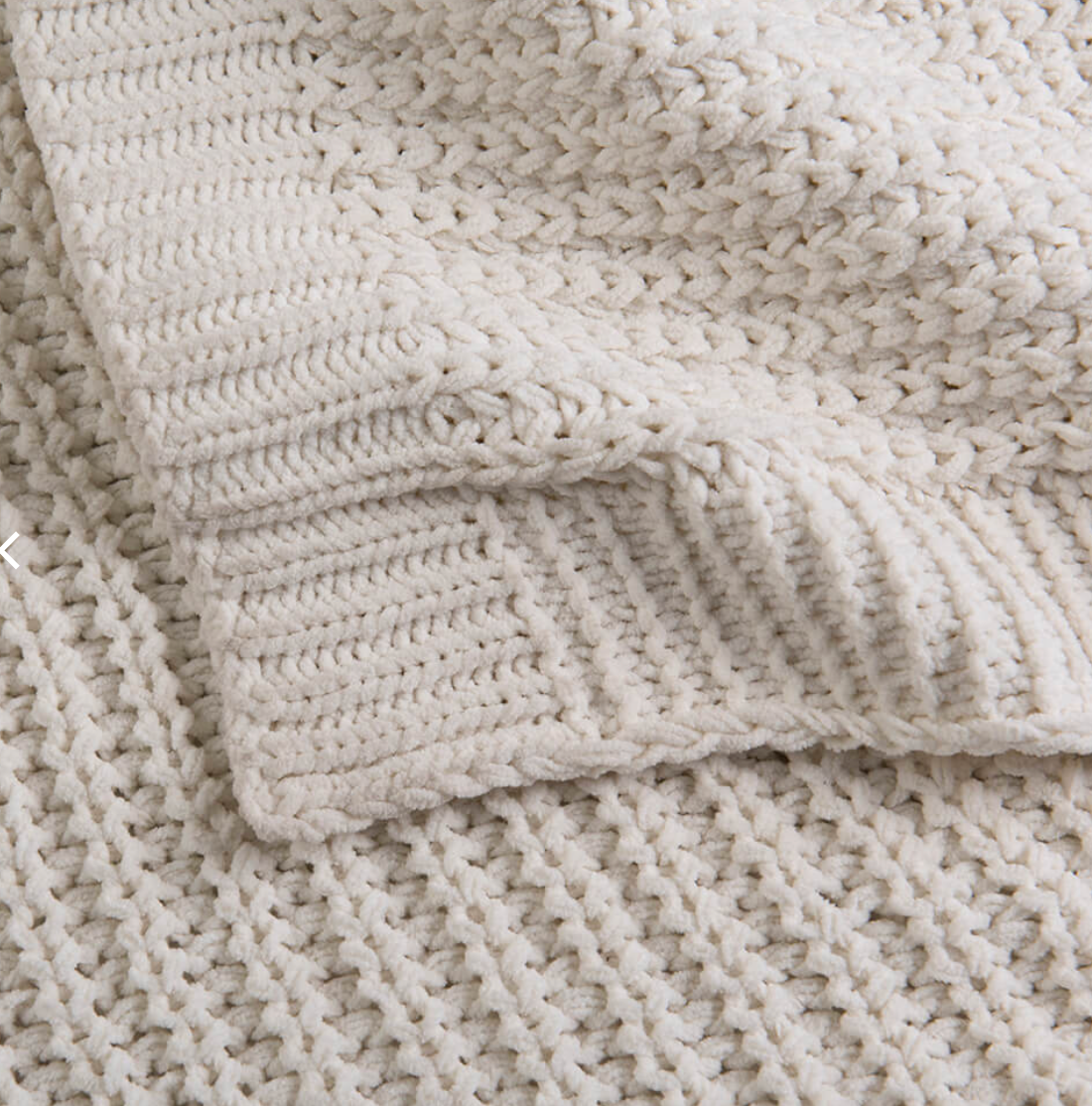 Manta Chenille Dalia