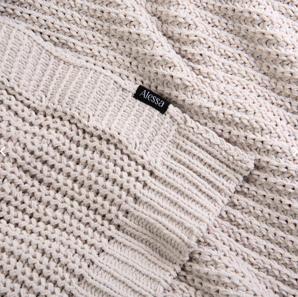 Manta Chenille Dalia