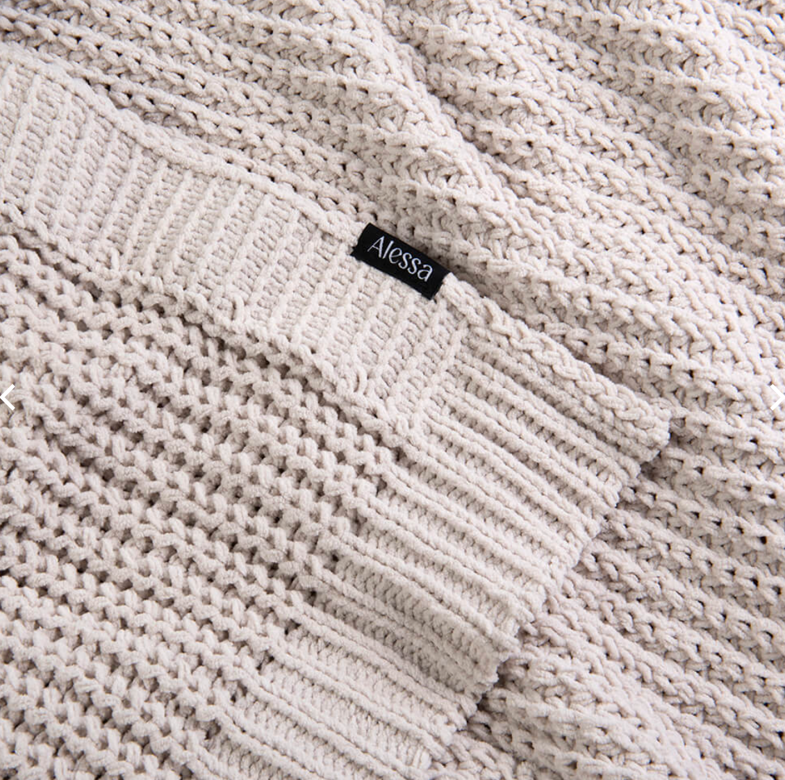 Manta Chenille Dalia