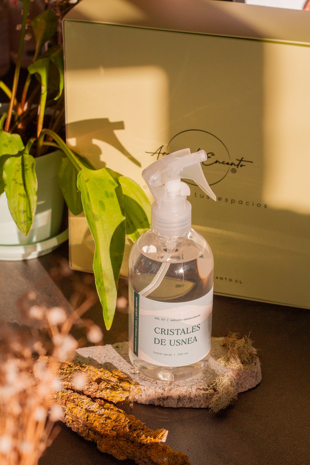 Cristales de Usnea - Home Spray 250 ml - SieteColores + Aromas de Encanto