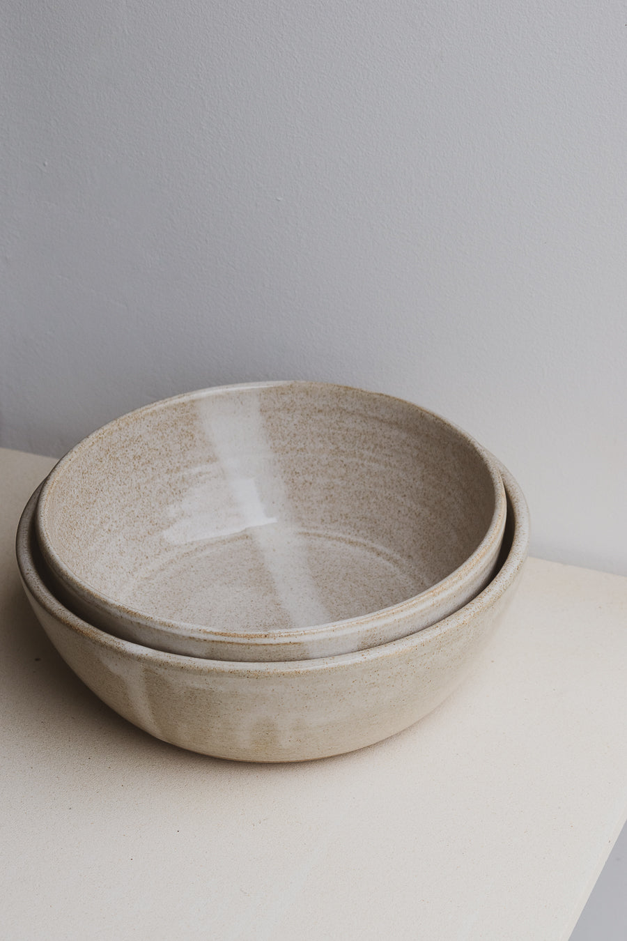 Bowl Sopa de Cerámica Beige