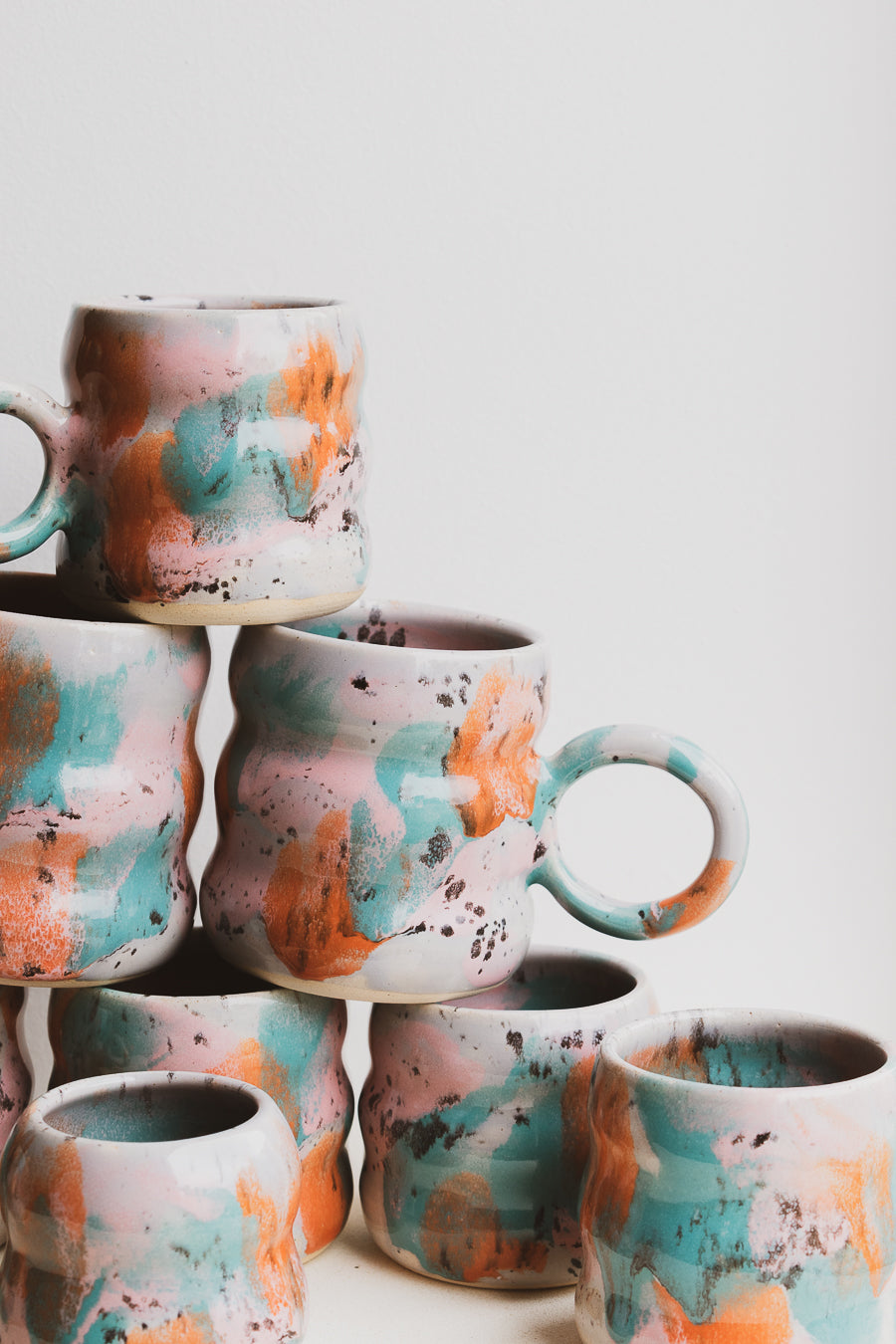 Tazas de Cerámica Colección Antártica