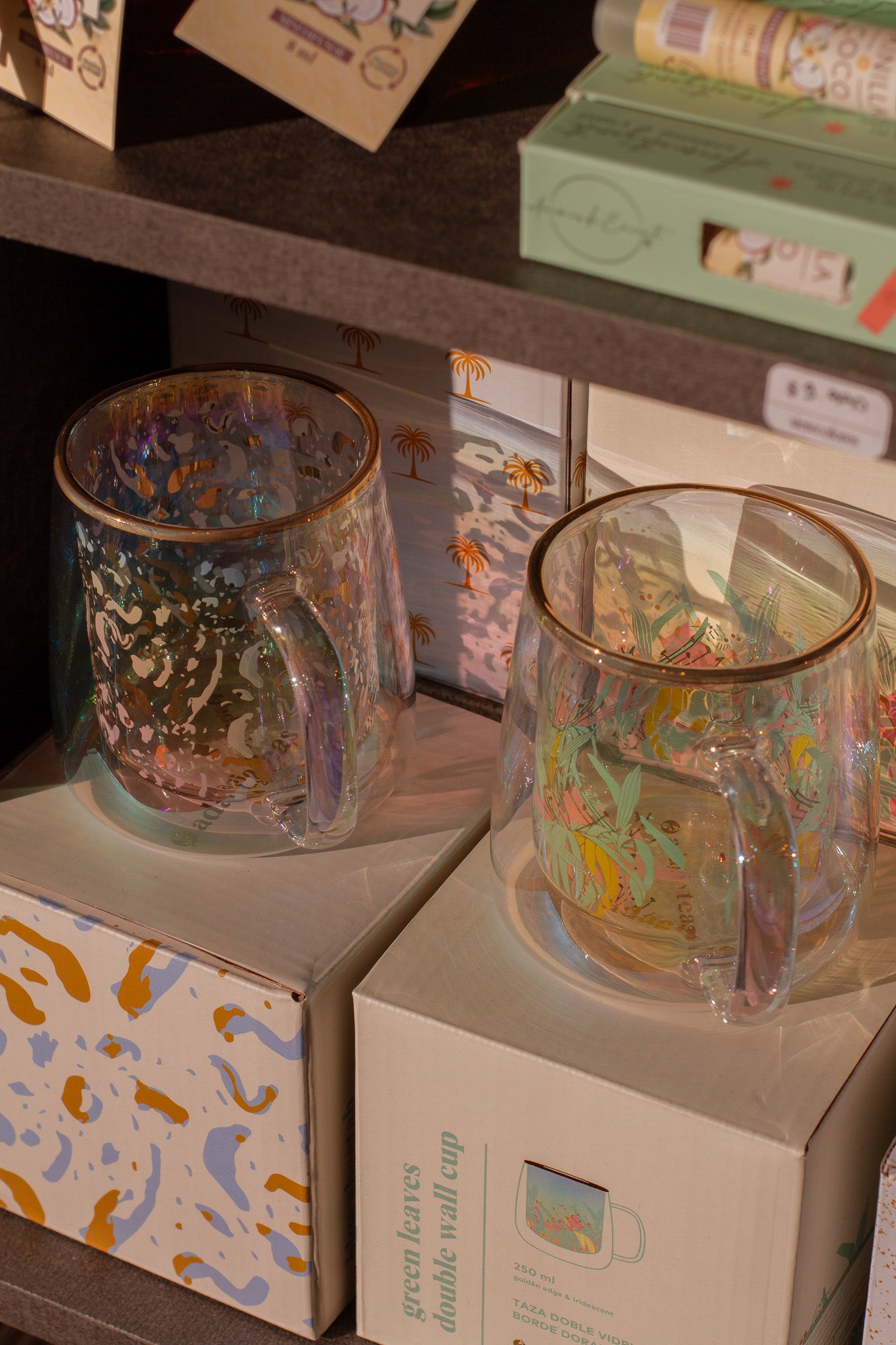 Taza Doble Vidrio 250 ml