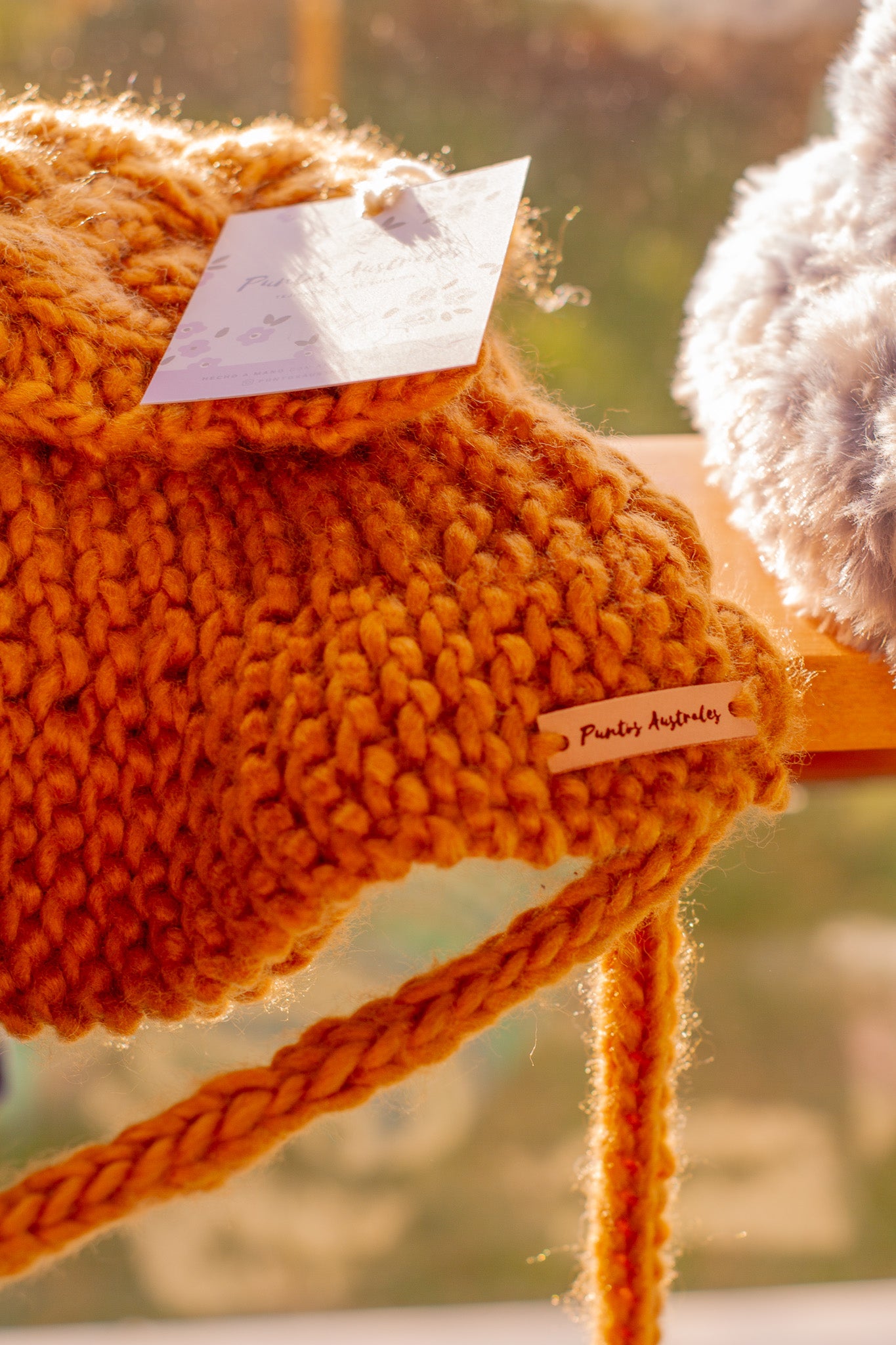 Cuello Tejido Mostaza