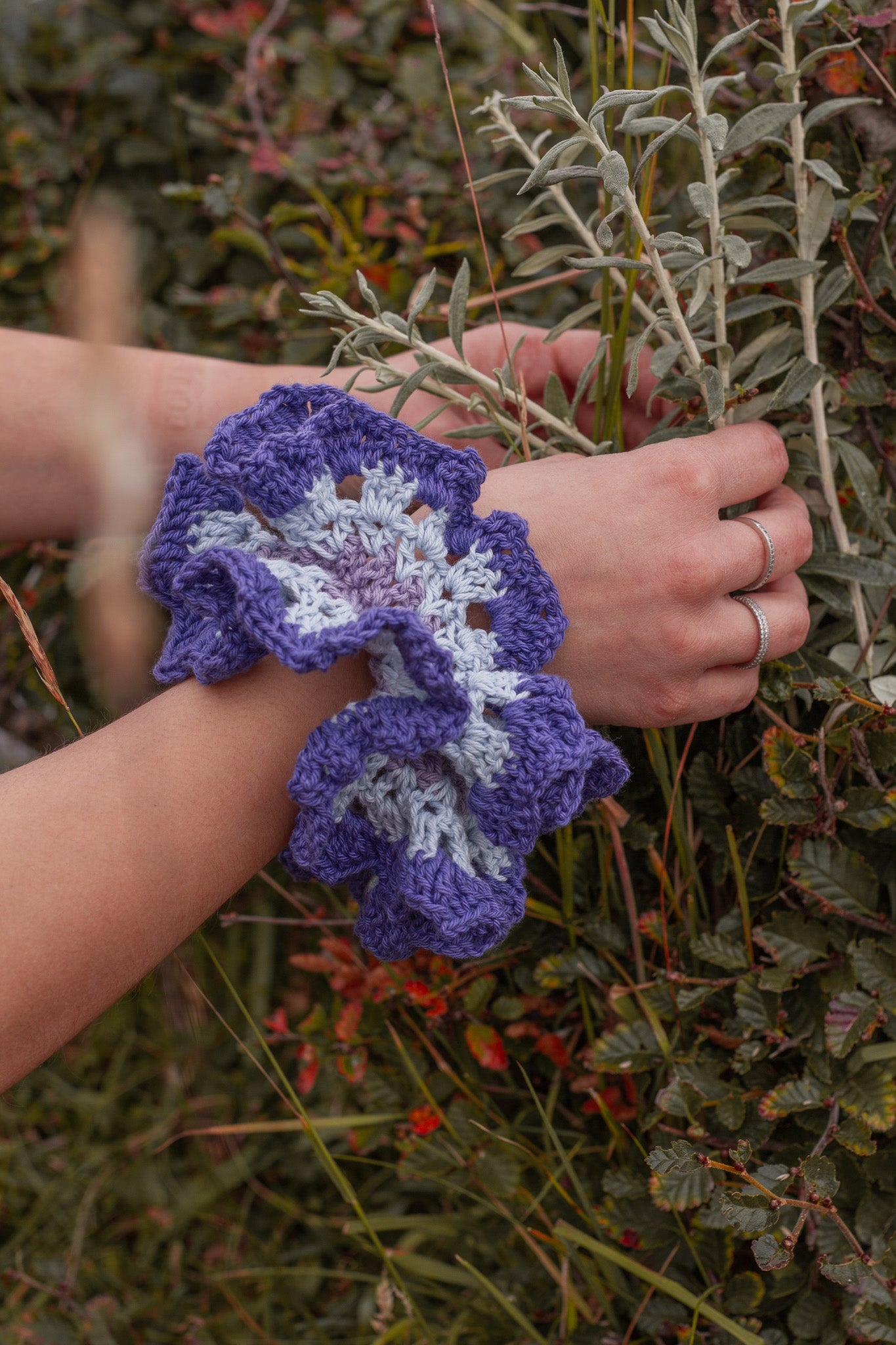 Scrunchie Tejido Estocolmo 100% Algodón