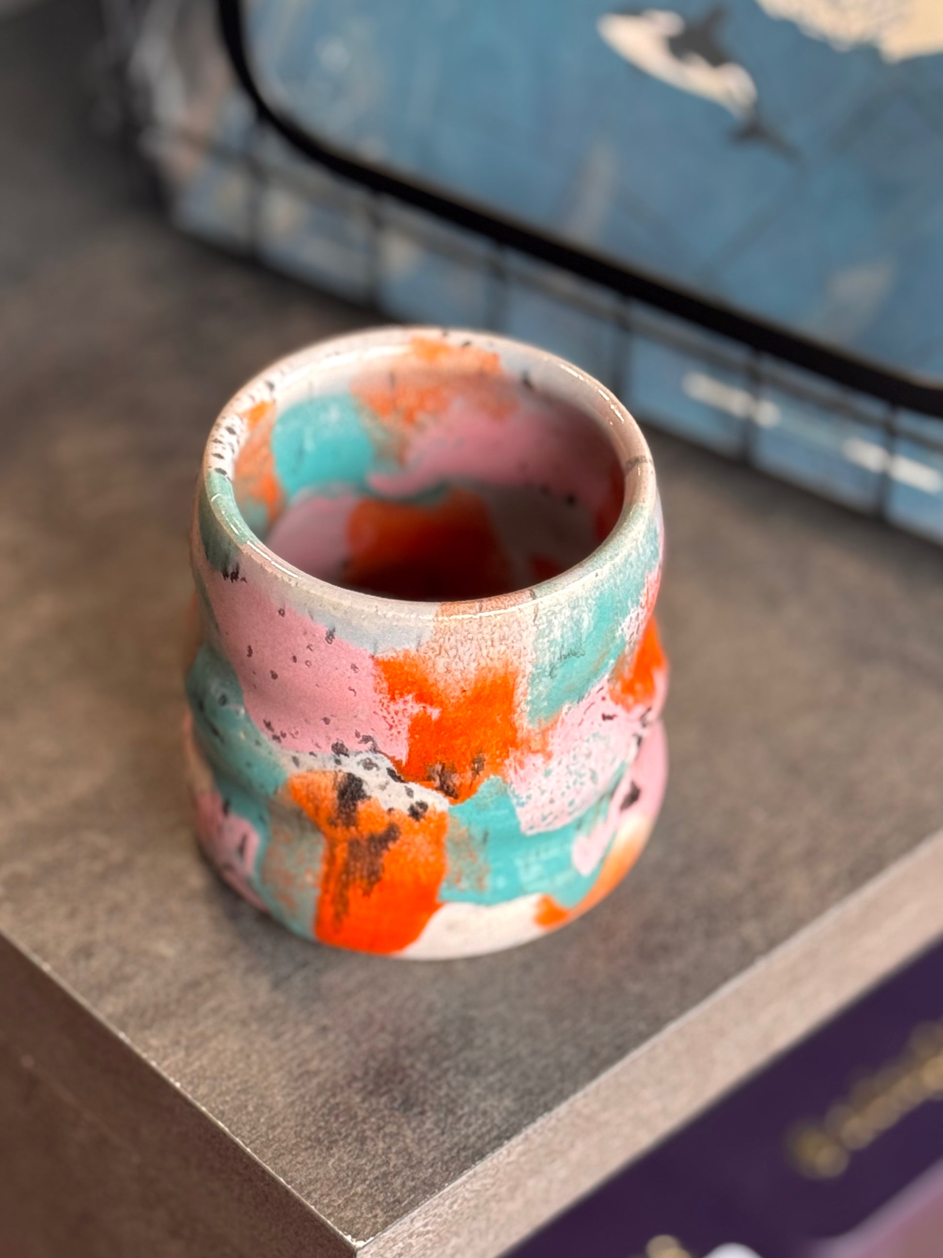 Vaso de Cerámica Colección Antártica