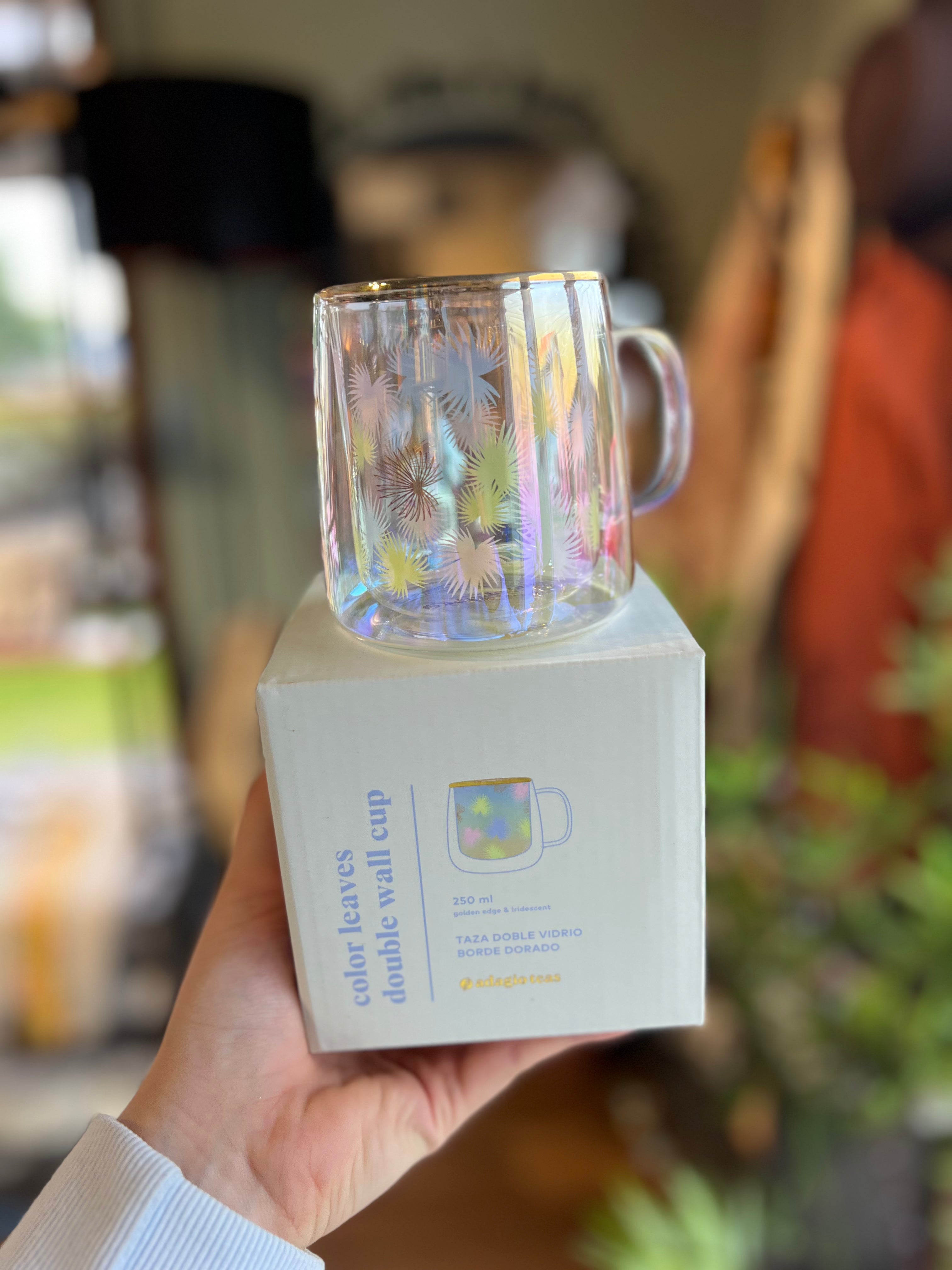 Taza Doble Vidrio 250 ml