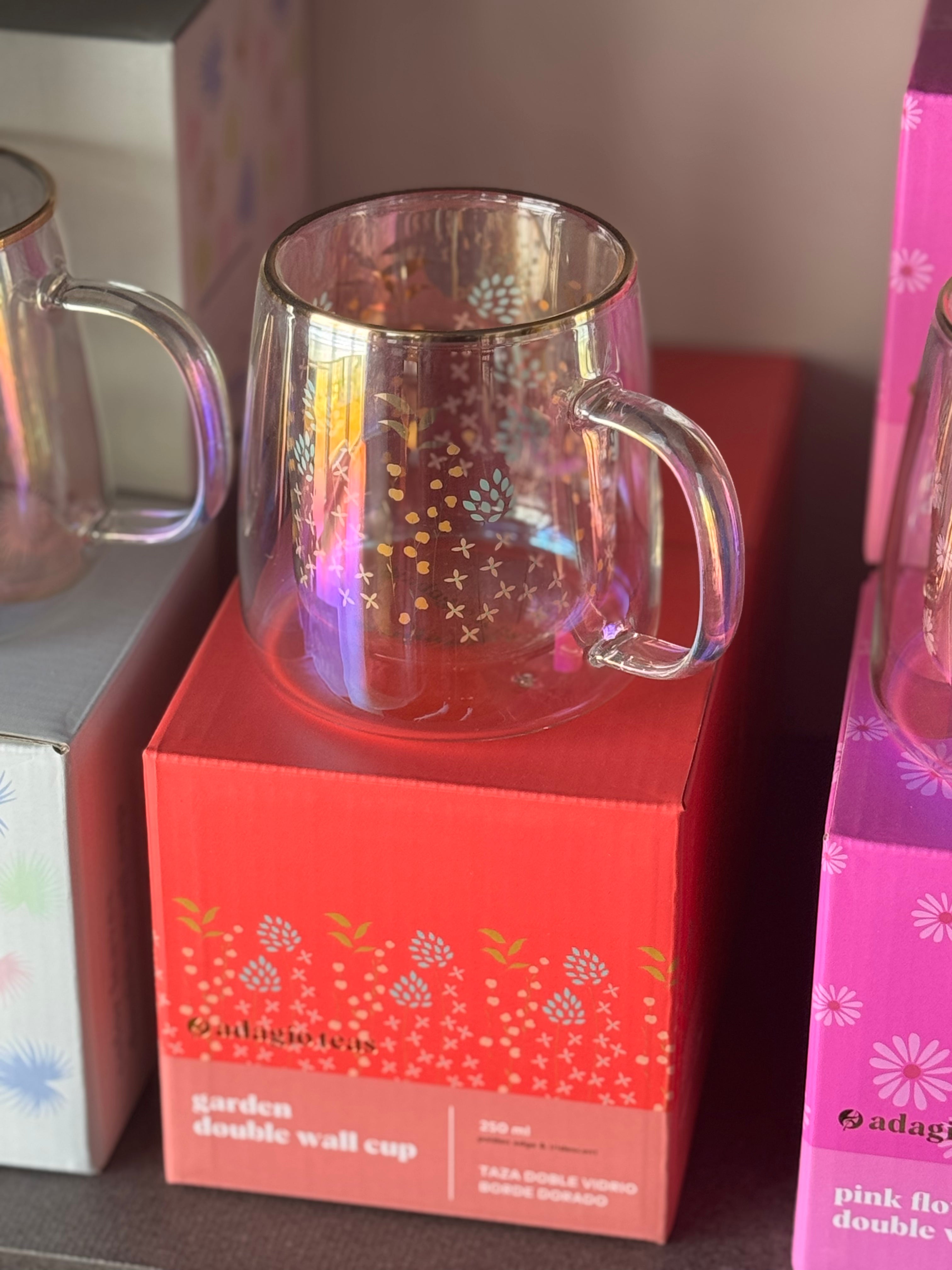 Taza Doble Vidrio 250 ml