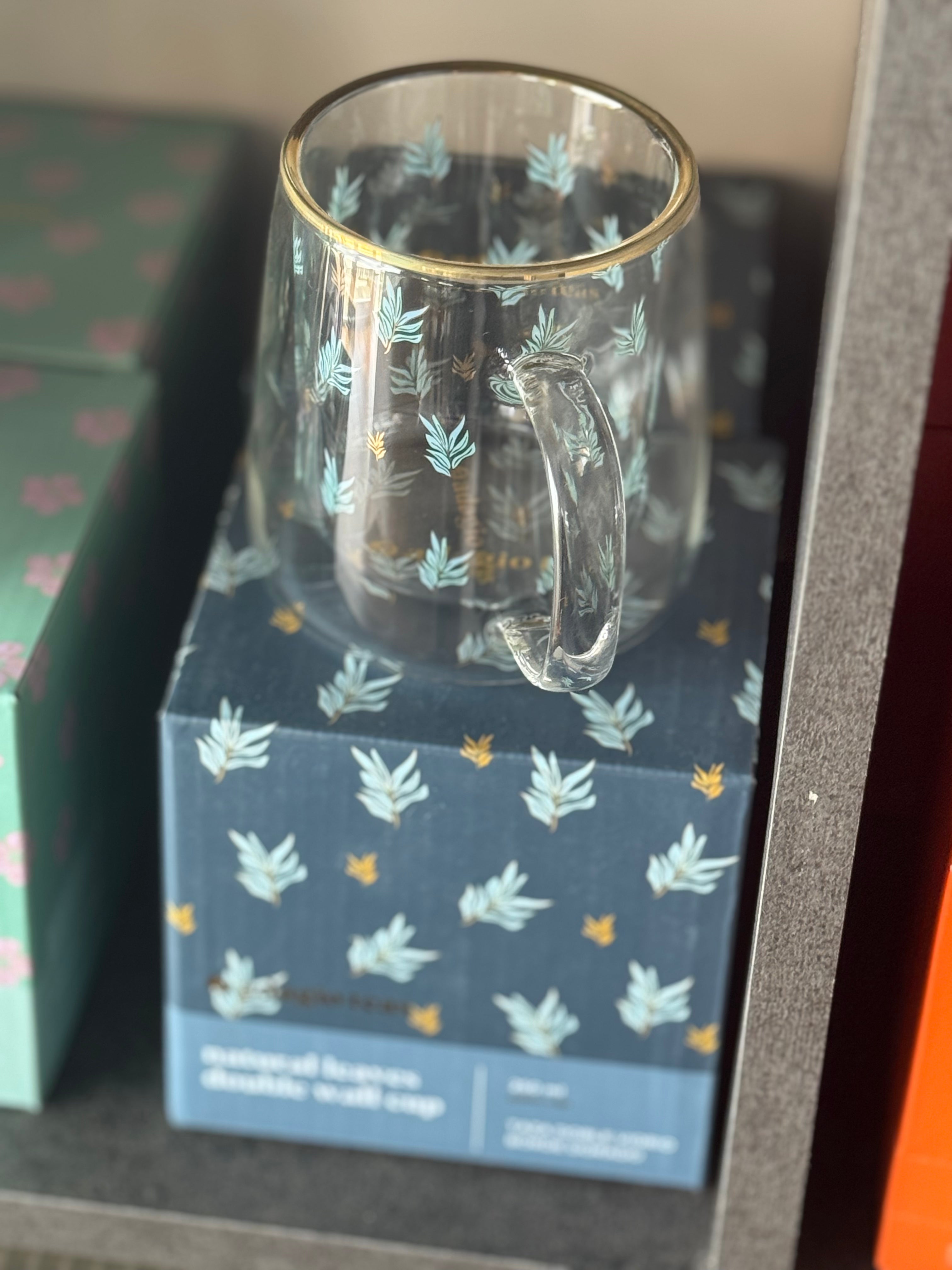 Taza Doble Vidrio 250 ml