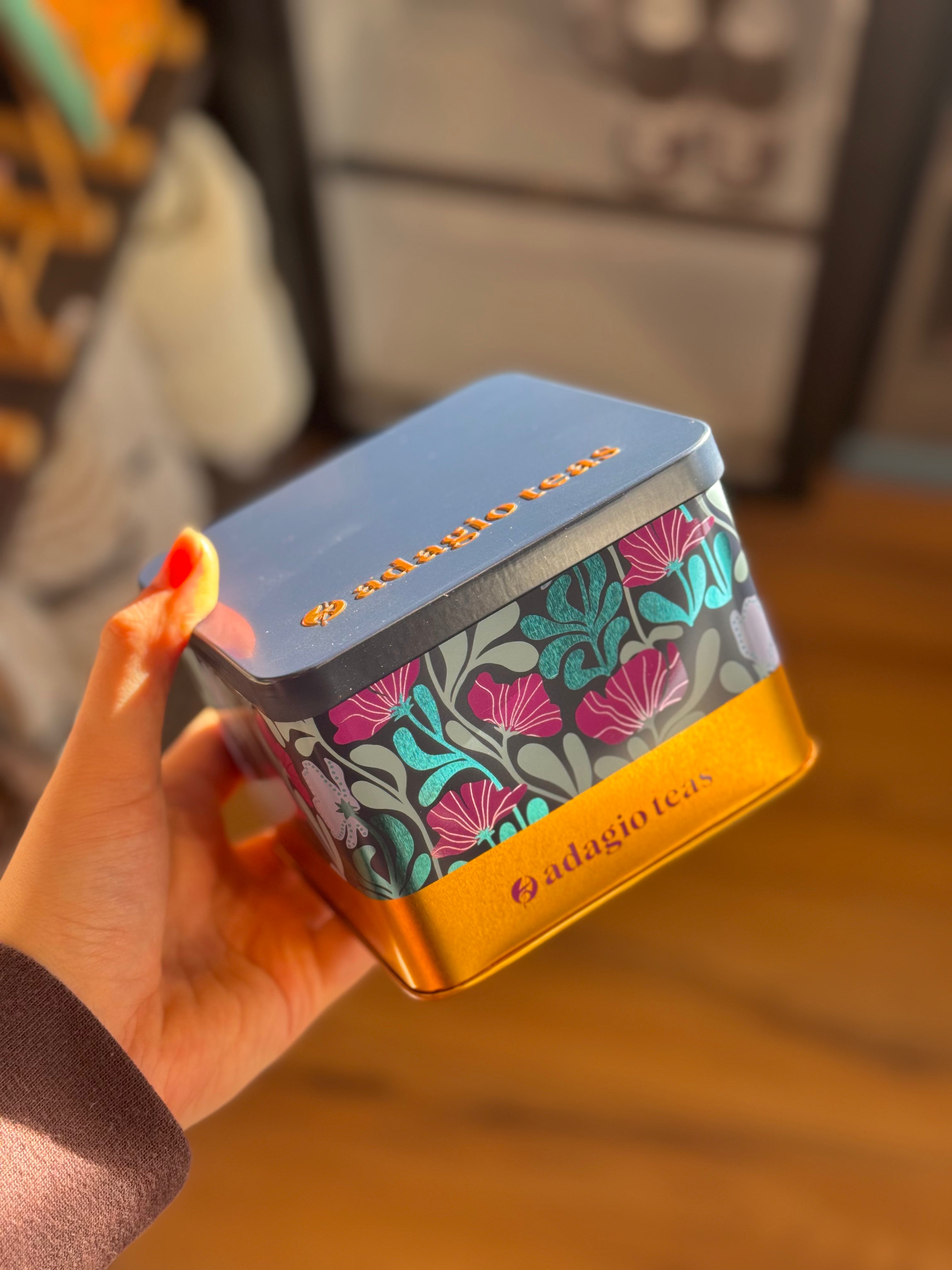 Pack Té en Bolsas • Azul Flores