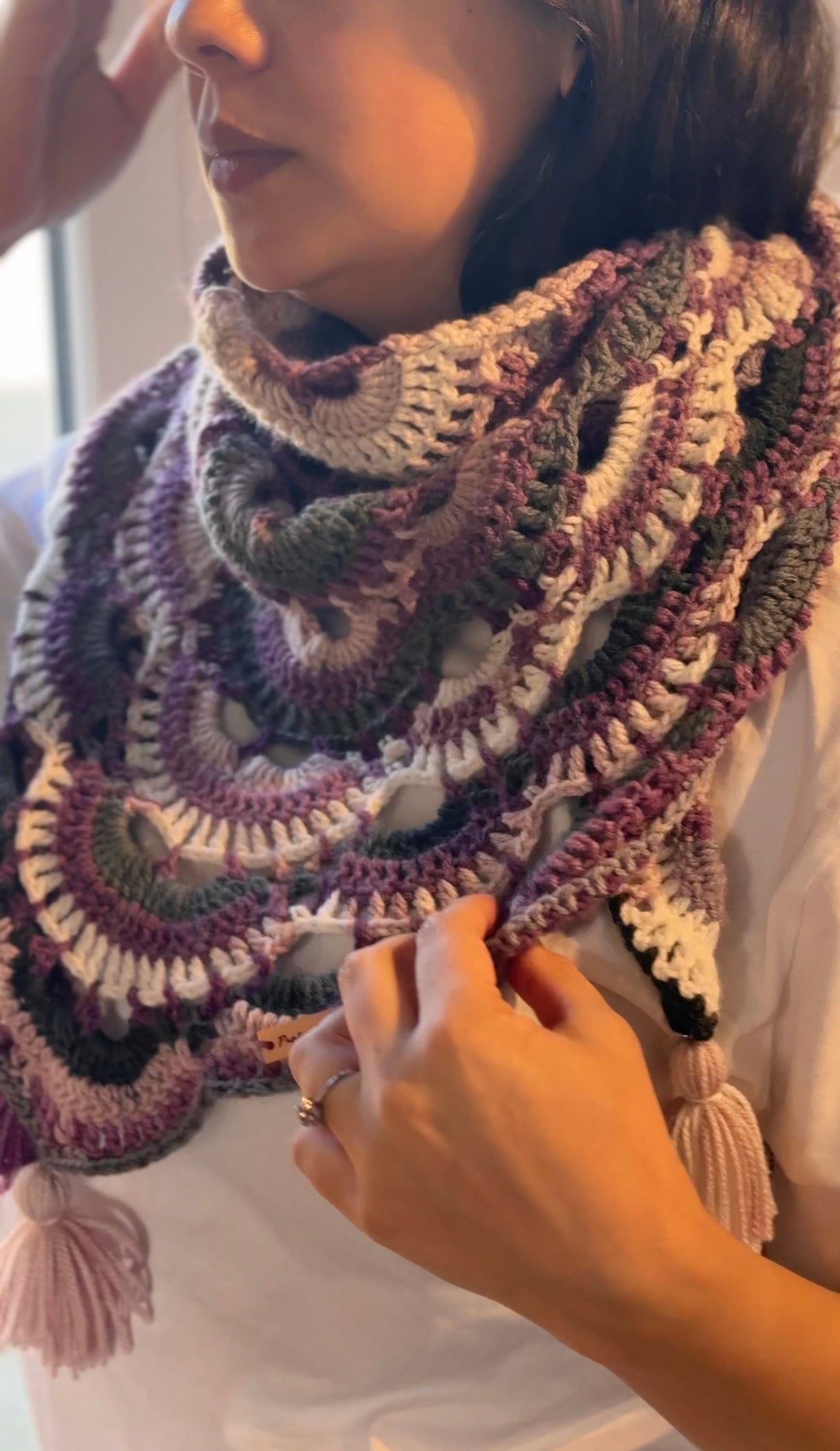 Pañuelo Amanecer • Tejido