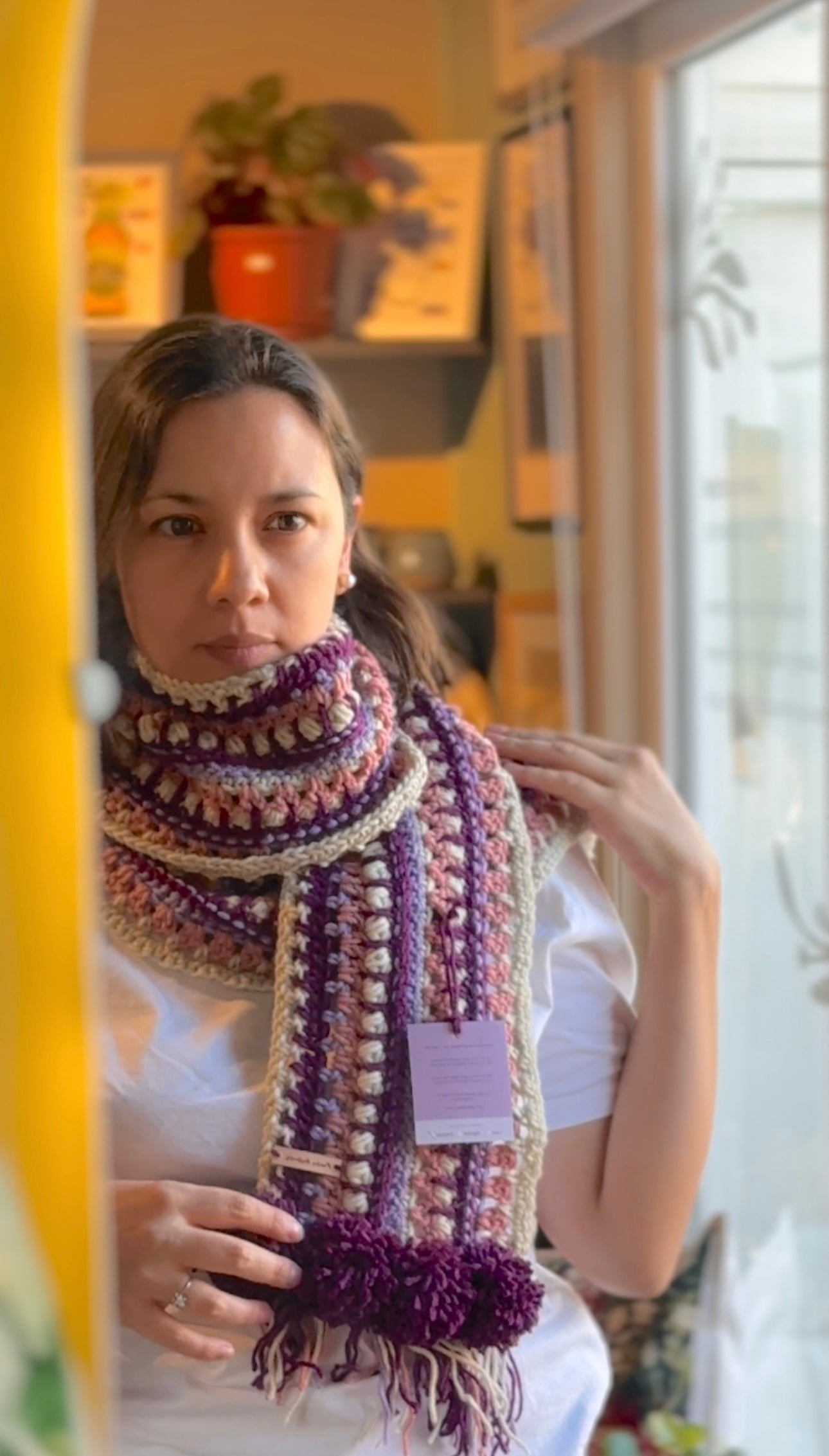 Bufanda Amanecer • Tejida