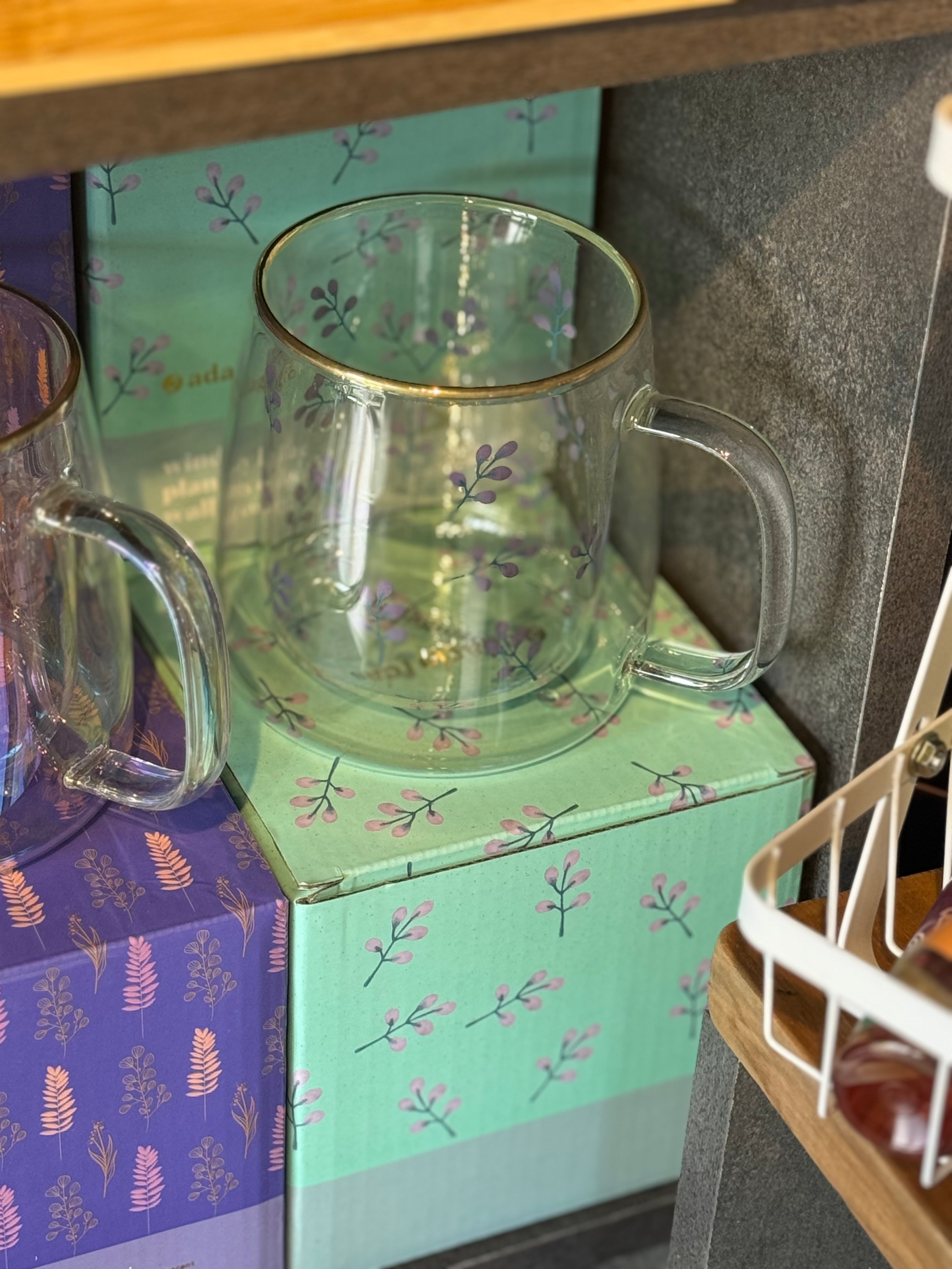 Taza Doble Vidrio 400 ml