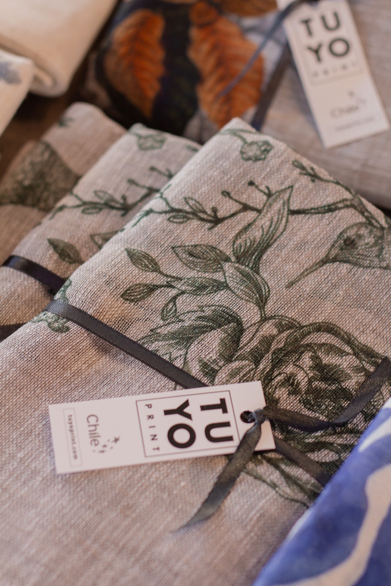 Set 4 Servilletas Colibrí Verde