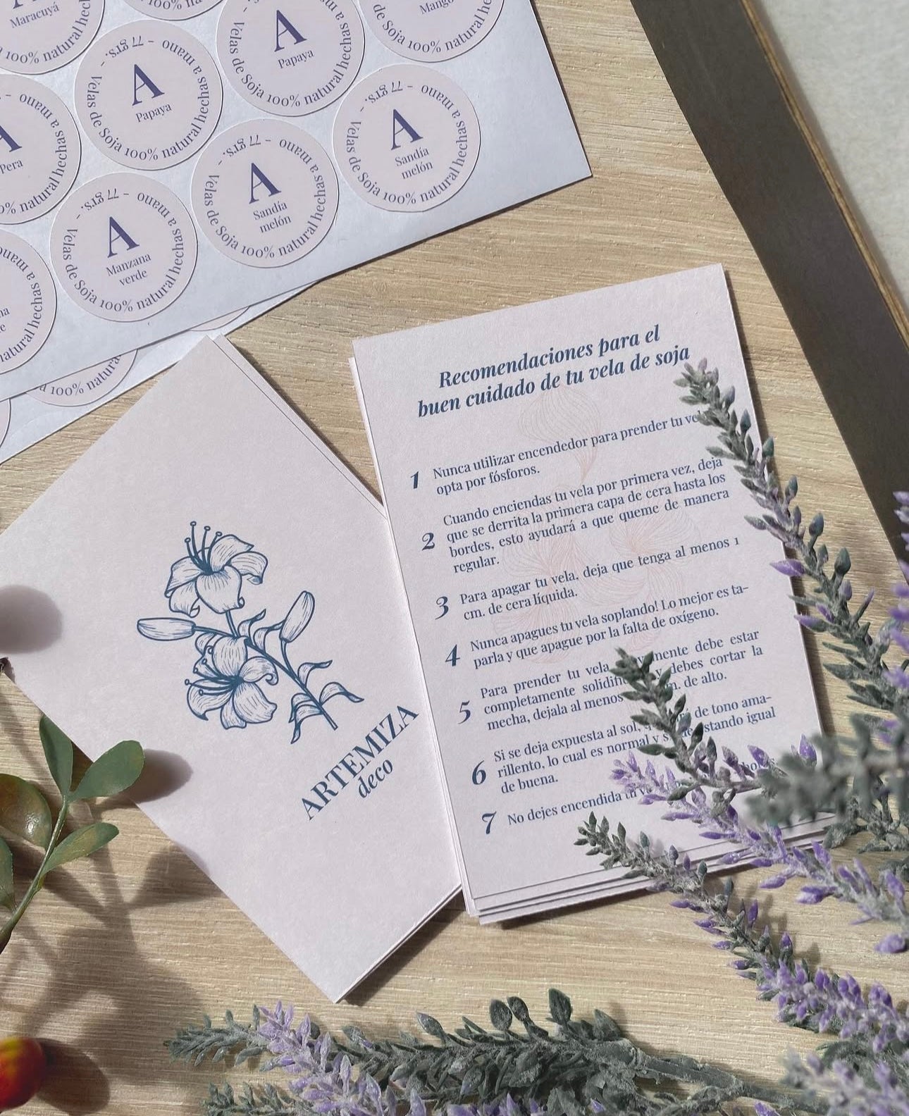 Tarjetón Grande 10x14 cm