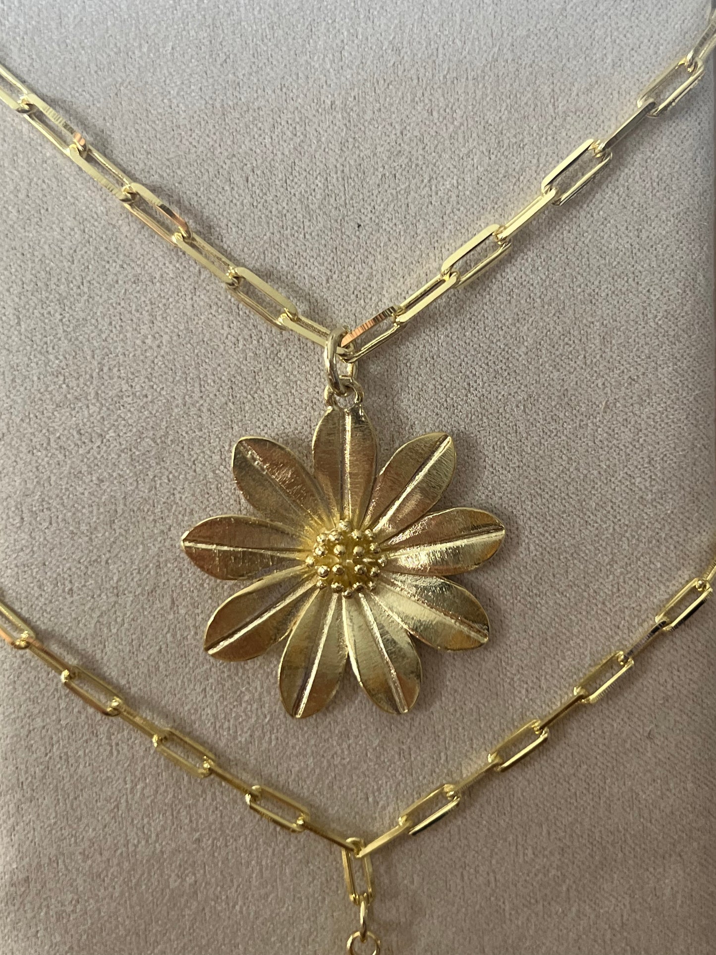 Collar Flor Oro