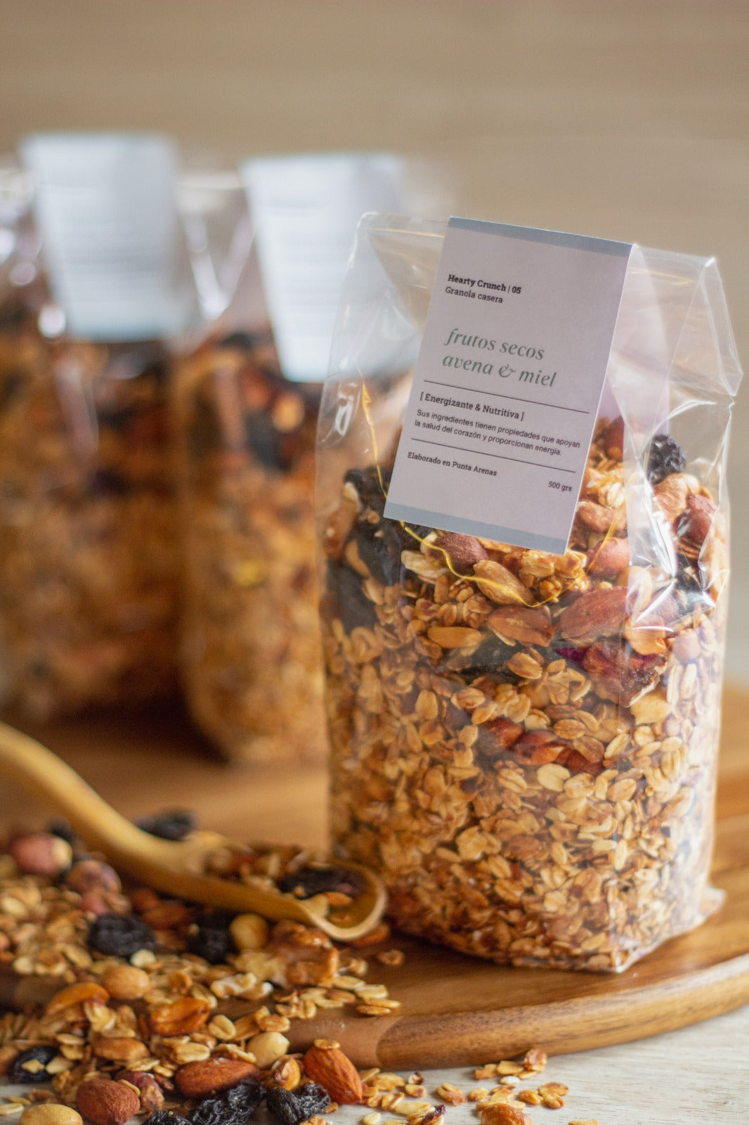 Granola de Maní, Nueces & Pasas