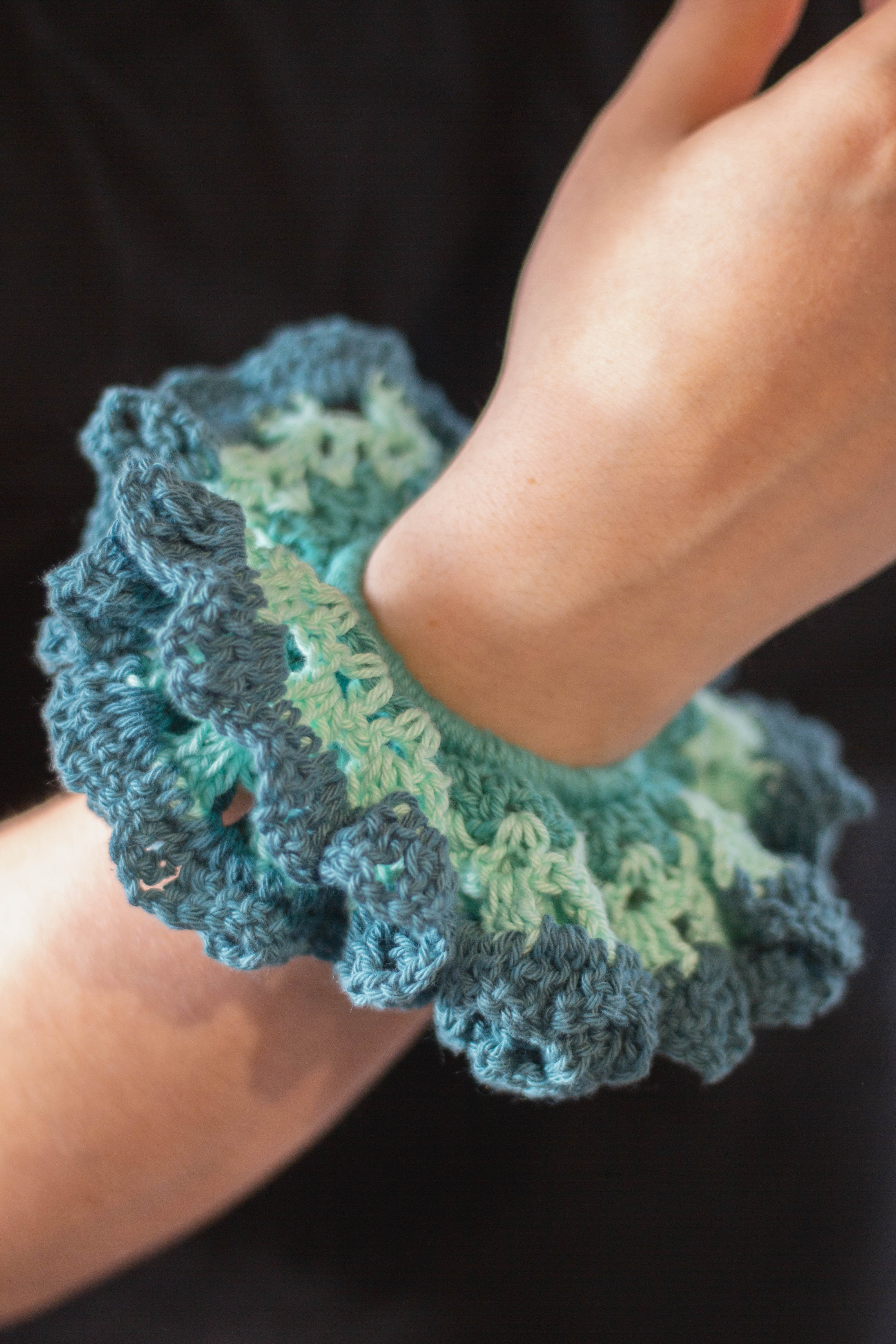 Scrunchie Tejido Amalfi 100% Algodón