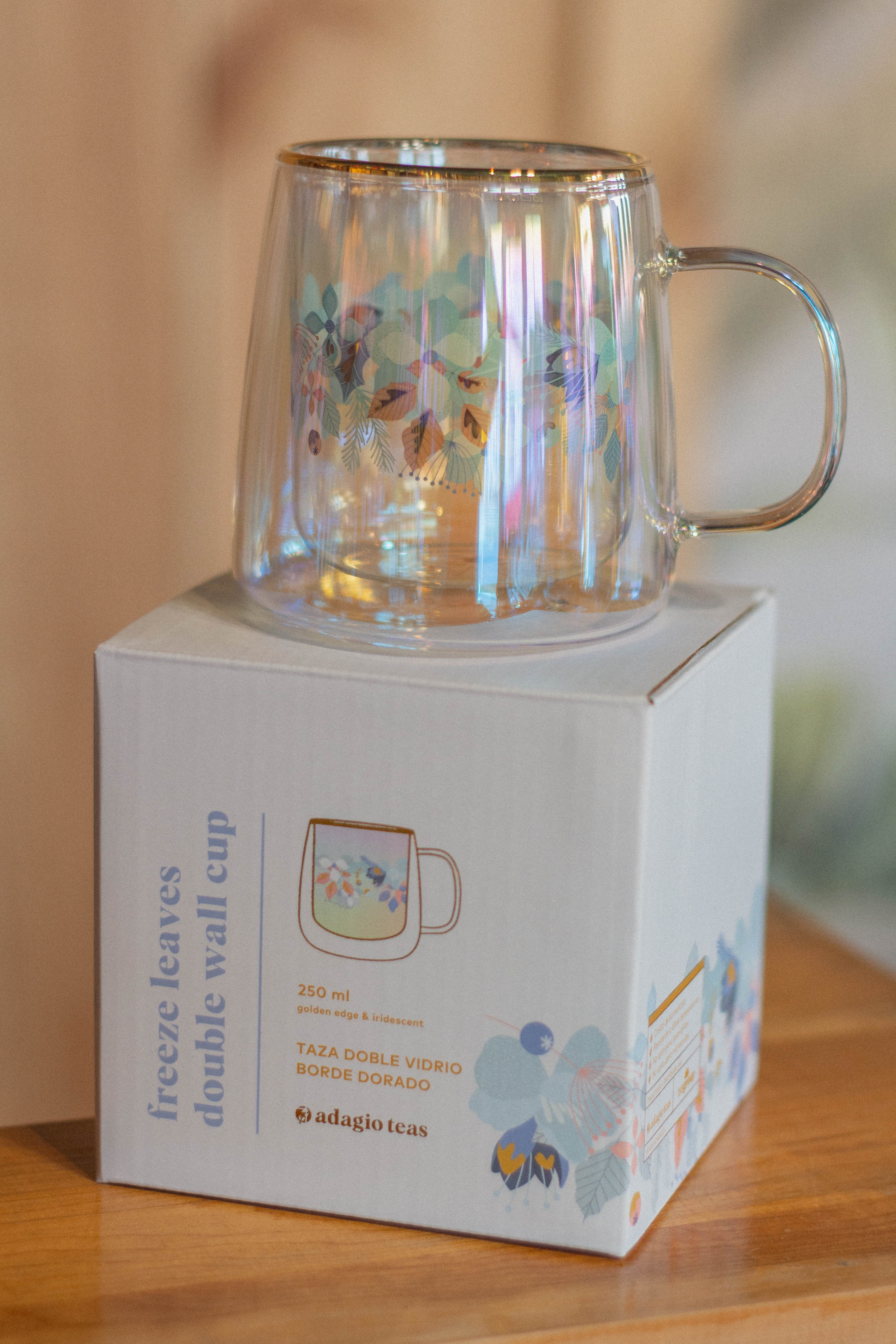 Taza Doble Vidrio 250 ml