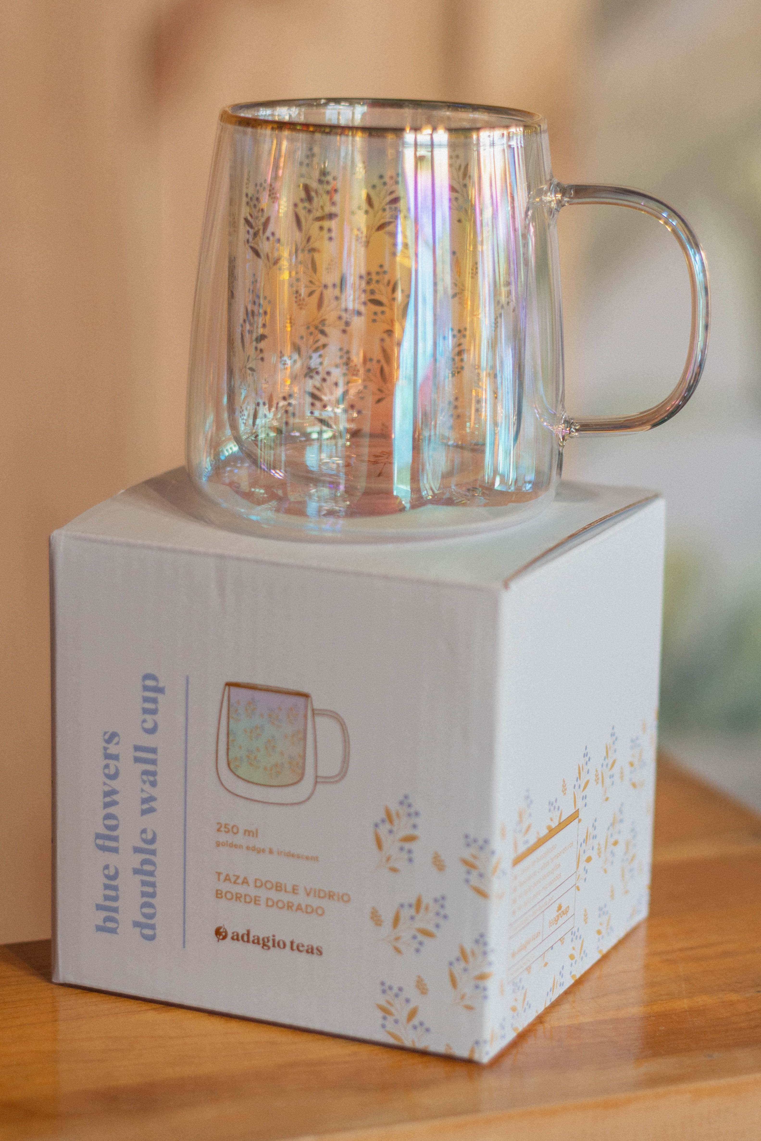 Taza Doble Vidrio 250 ml