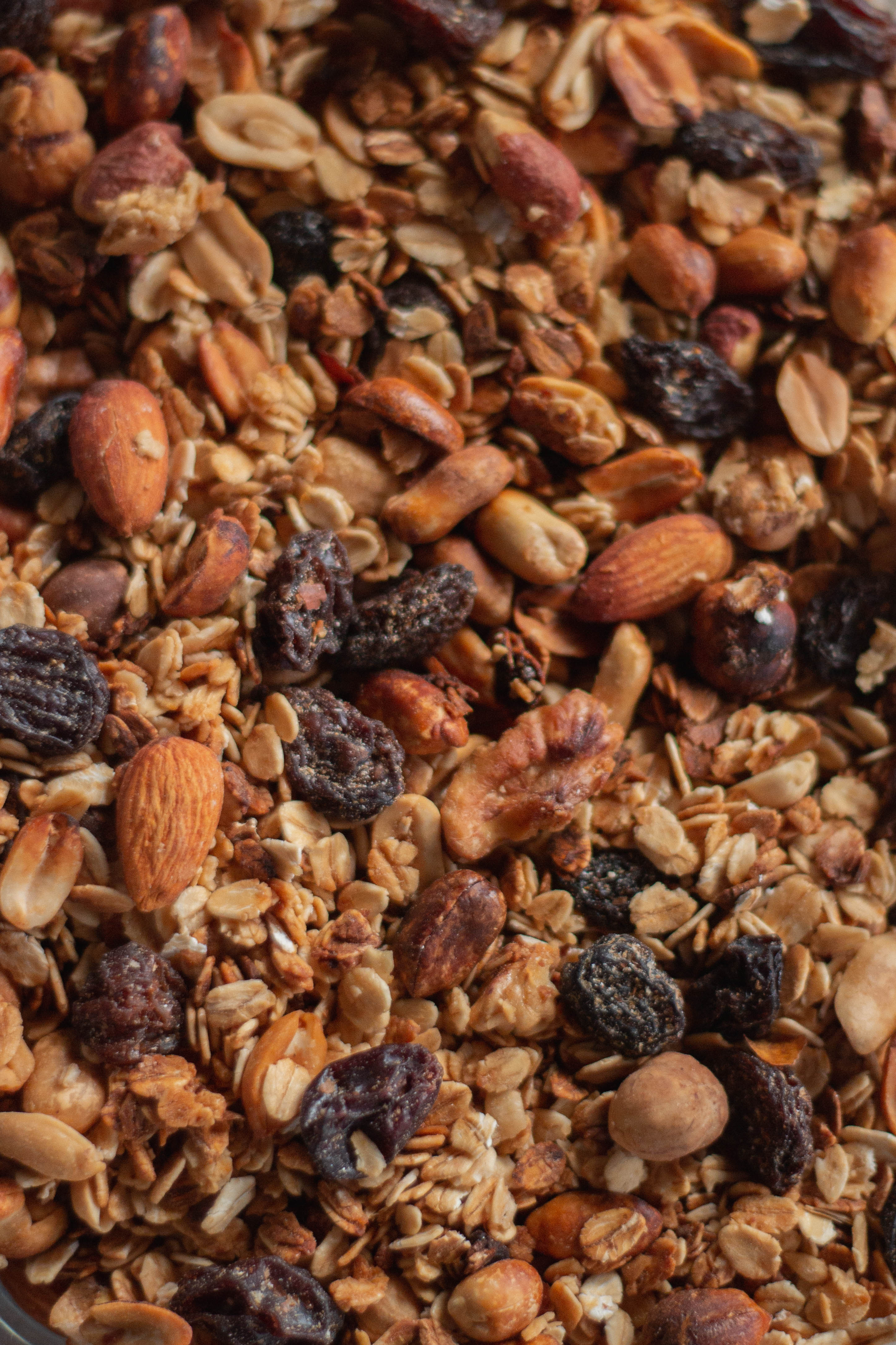 Granola de Maní, Nueces & Pasas